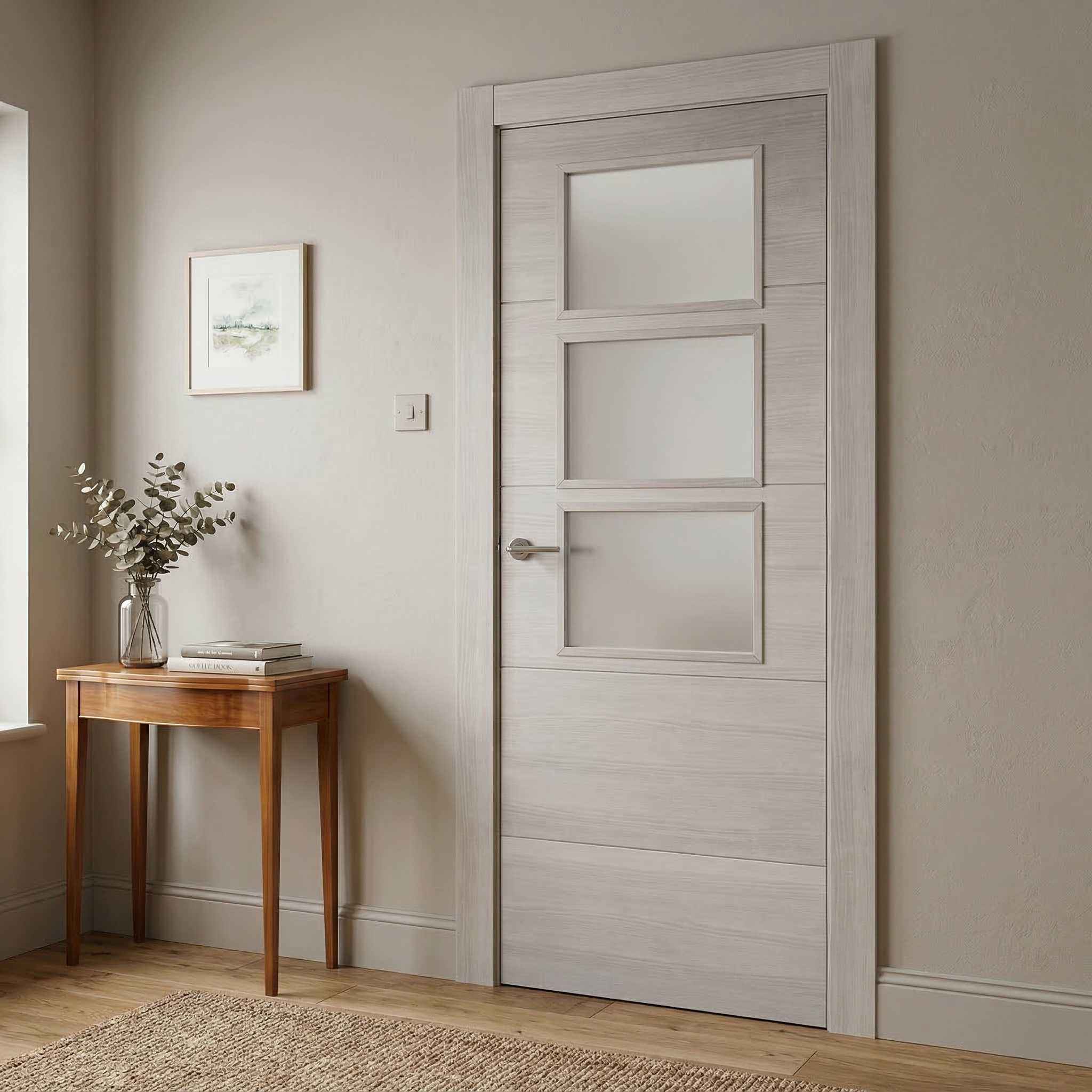 PUERTA ABATIBLE EN BLOCK MELAMINA NORD VT5 72.5CM DERECHA - 2