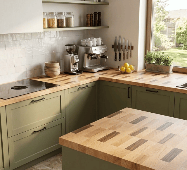 ENCIMERA MADERA MACIZA HAYA 180X63X3,8CM