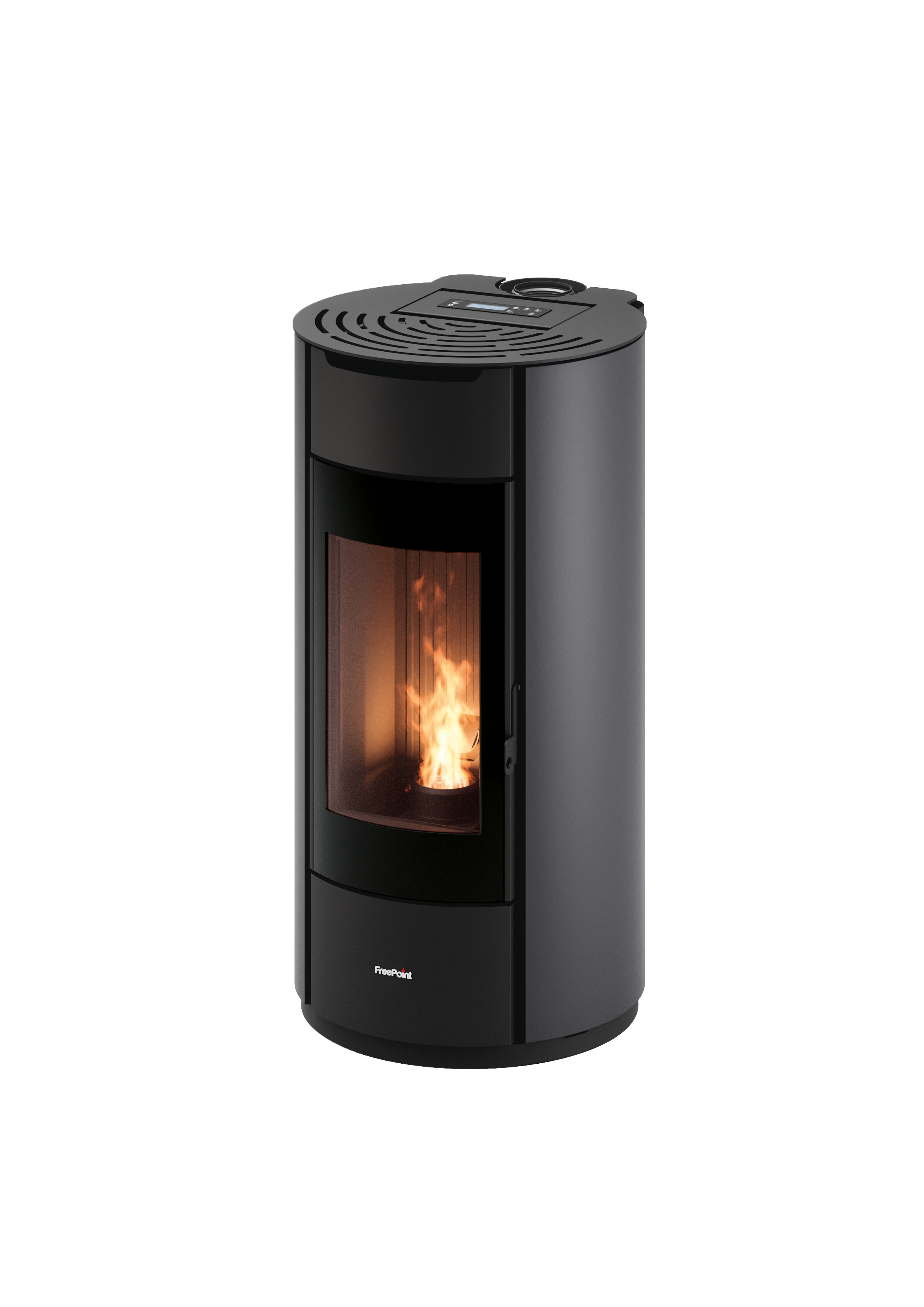 Poêle à granulés, EOS 8 bi-flux FREEPOINT 9 kW anthracite