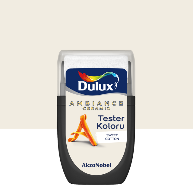 Tester farby Dulux Ambiance Sweet cotton 30 ml