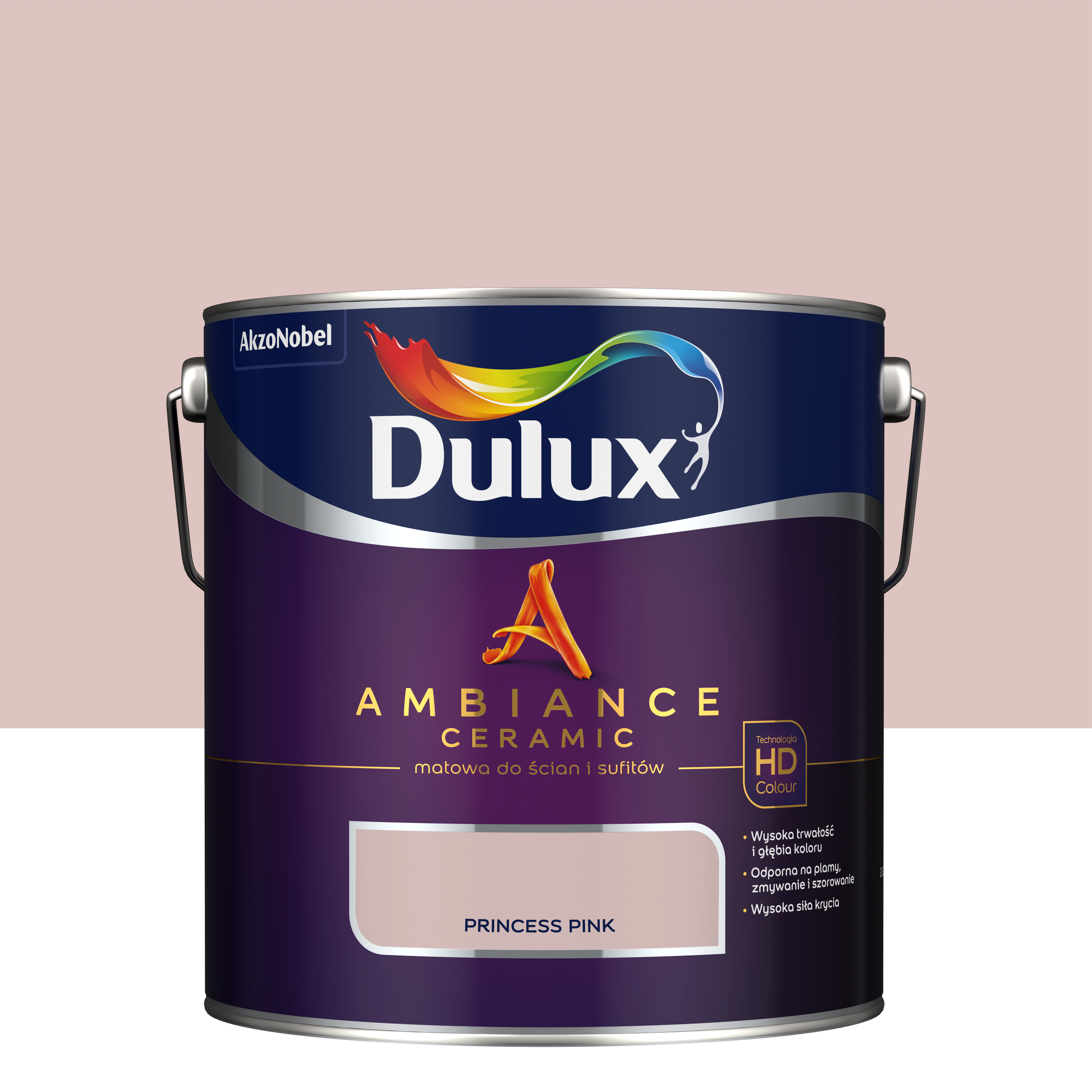 Farba Dulux Ambiance Ceramic Princess Pink 2.5 l