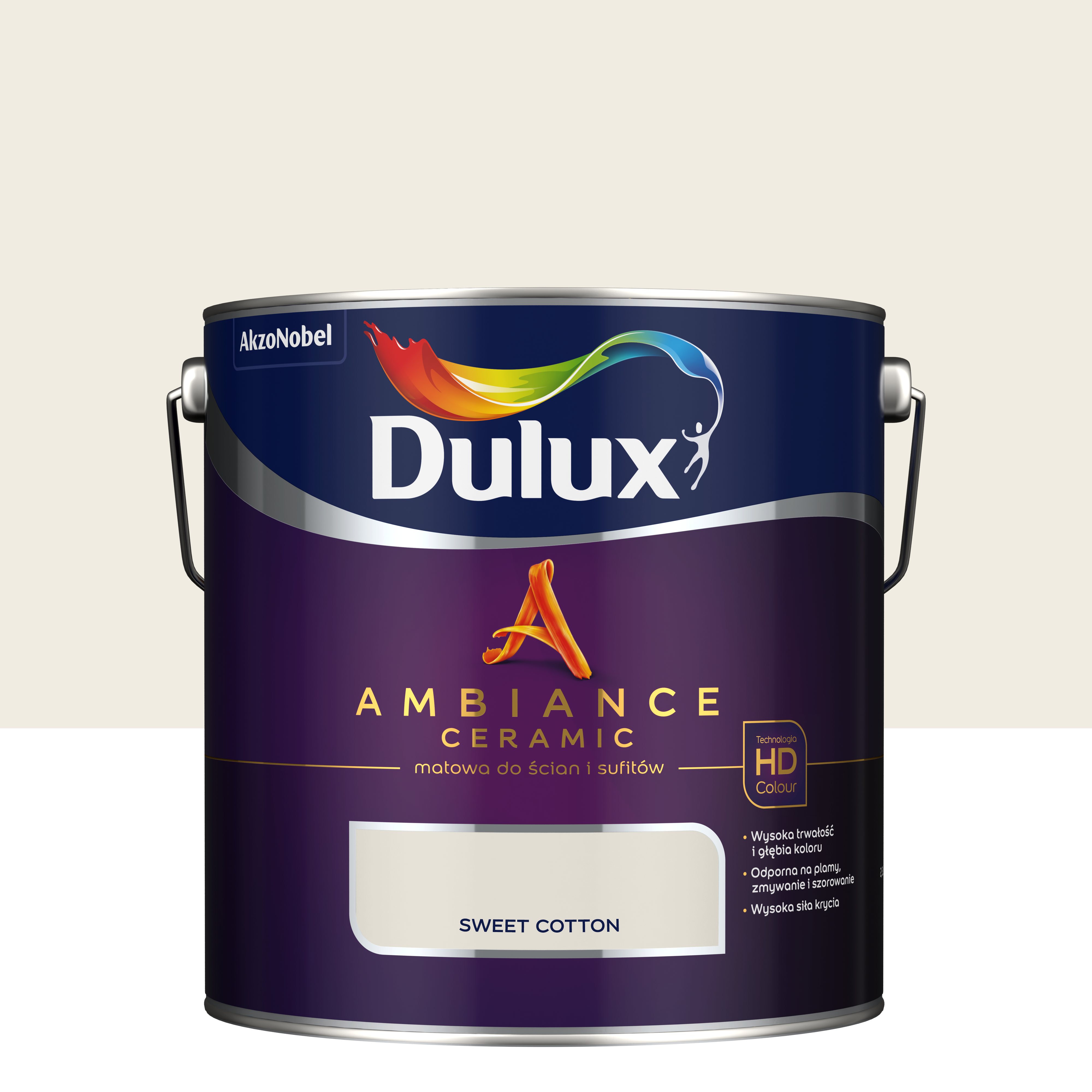 Farba Dulux Ambiance Ceramic Sweet Cotton 2.5 l