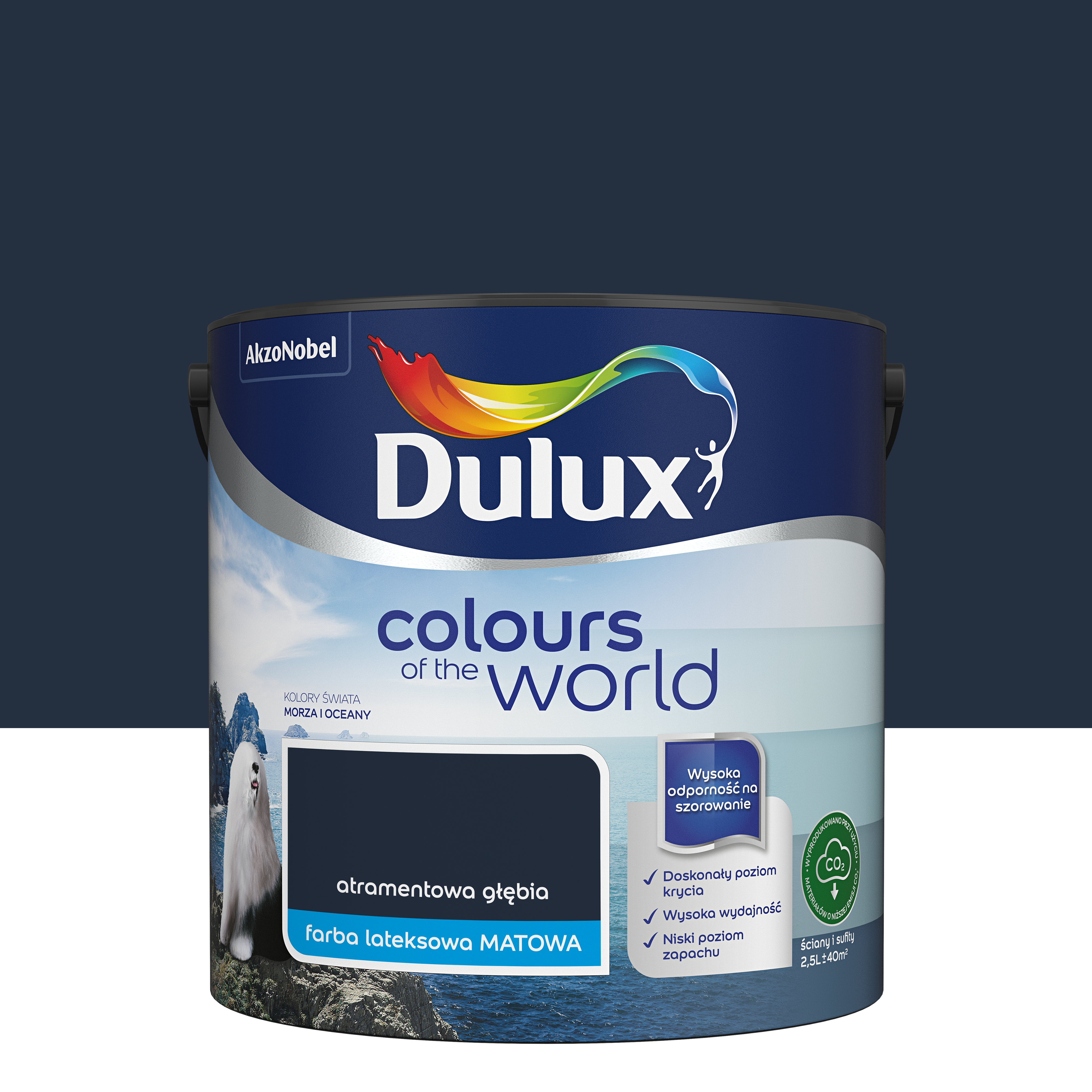 Farba Dulux Kolory świata Atramentowa głębia 2.5 l