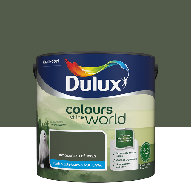 Farba Dulux Kolory świata Amazońska dżungla 2.5 l