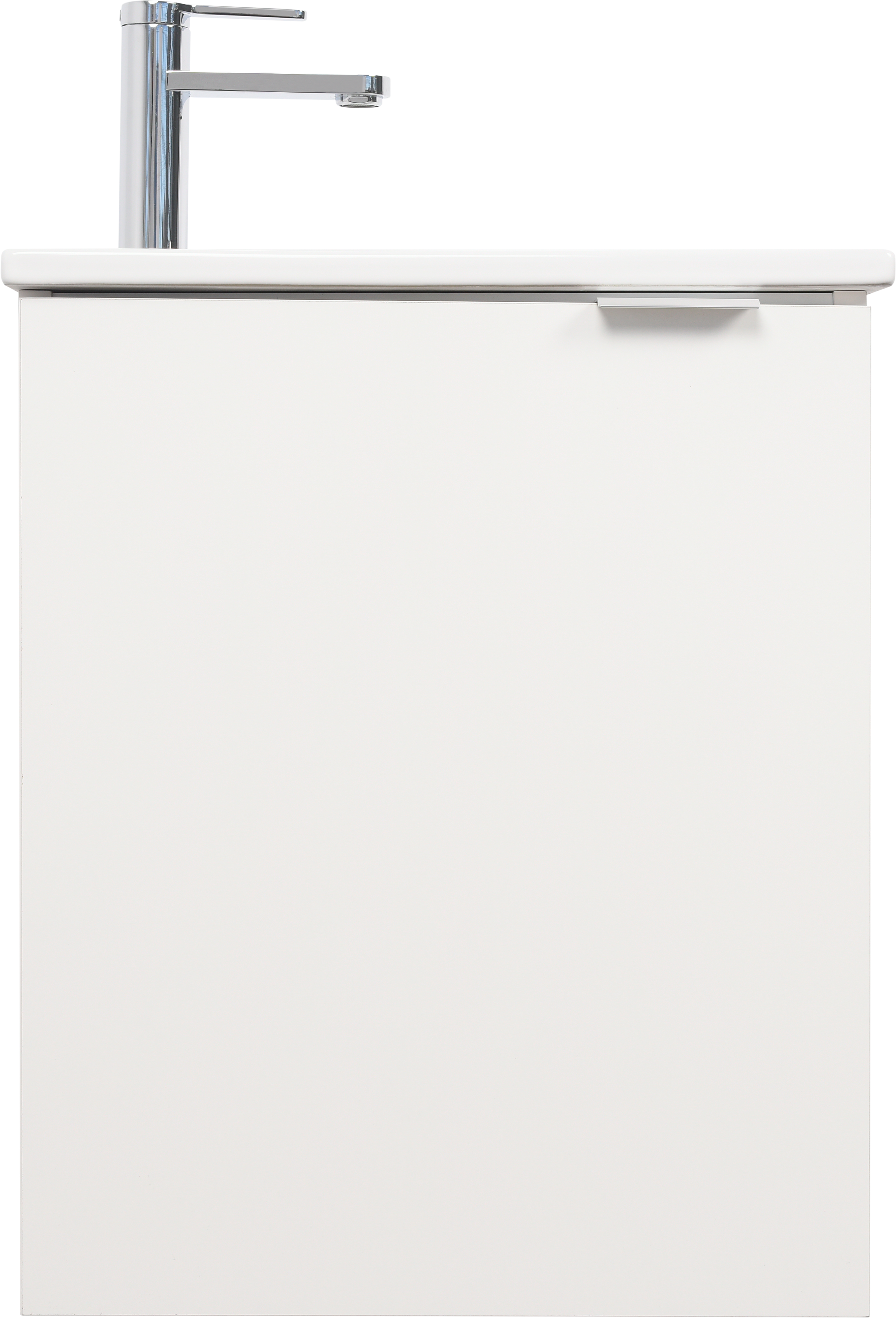 Lavamanos suspendido Essential blanco brillante 41x11.8x26 cm - 4