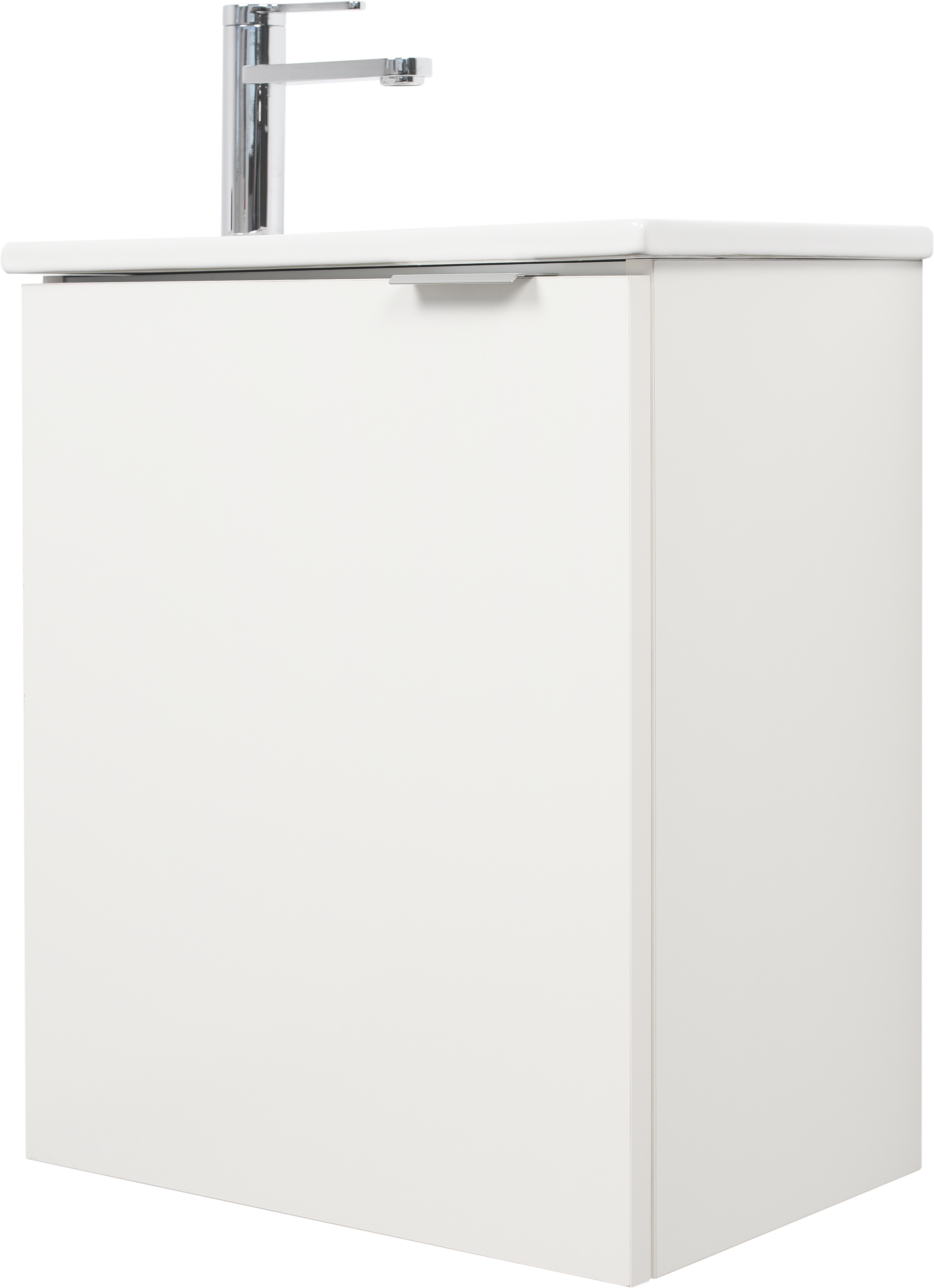 Lavamanos suspendido Essential blanco brillante 41x11.8x26 cm - 6