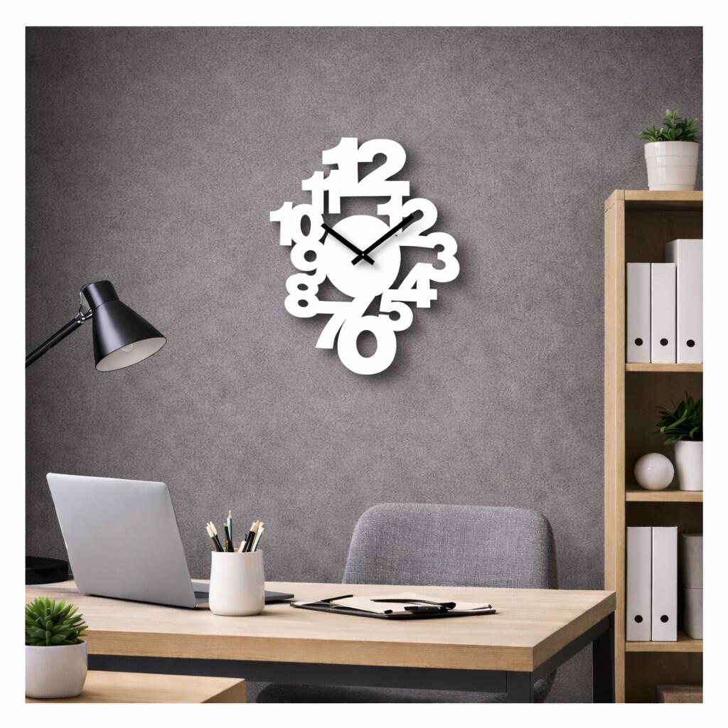 Orologio Prometeo in mdf, multicolore L 30 x H 40 cm - 2