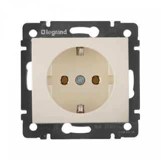 Πρίζα σούκο VALENA μονή κρεμ