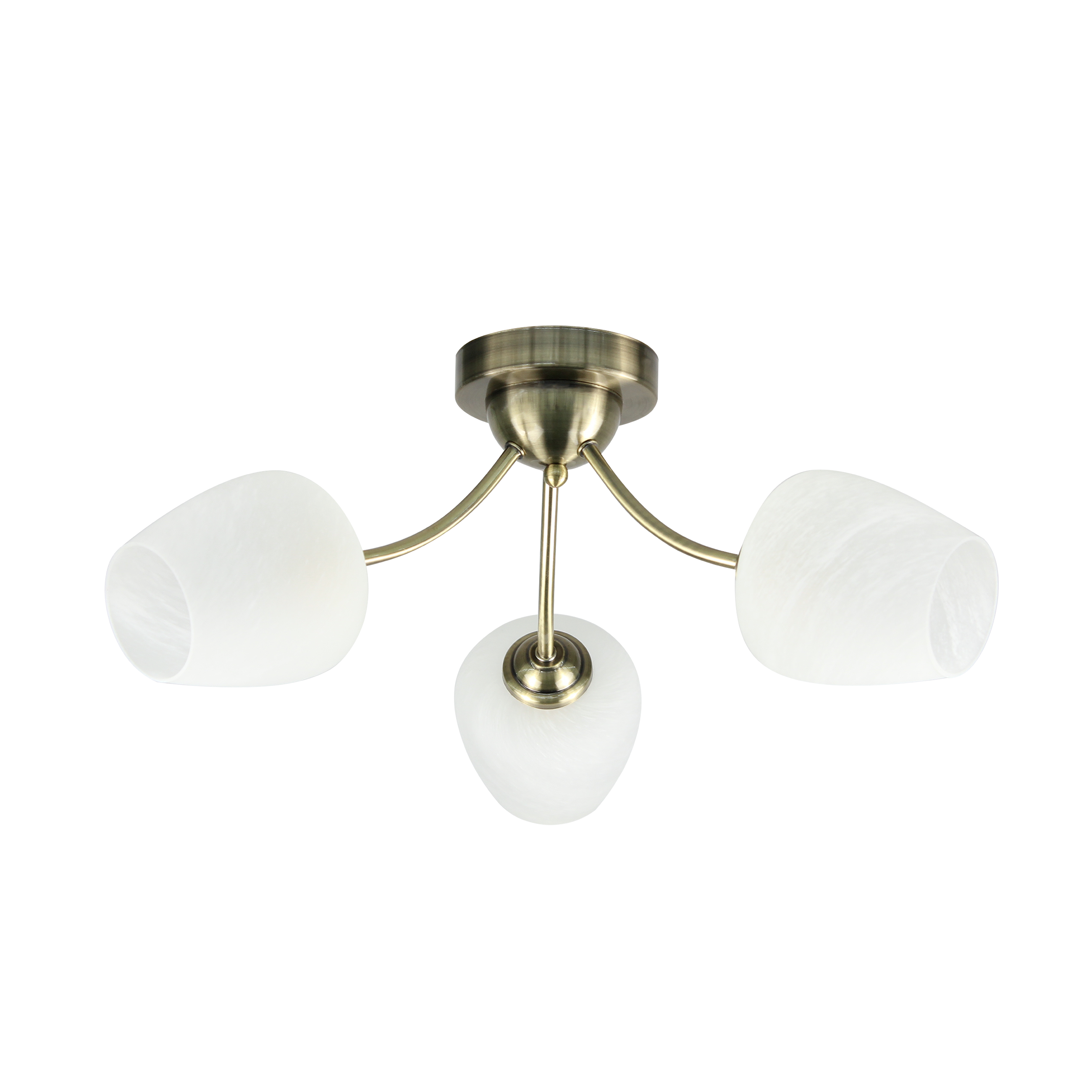 Lampa sufitowa Zina 3xE27 patyna Candellux