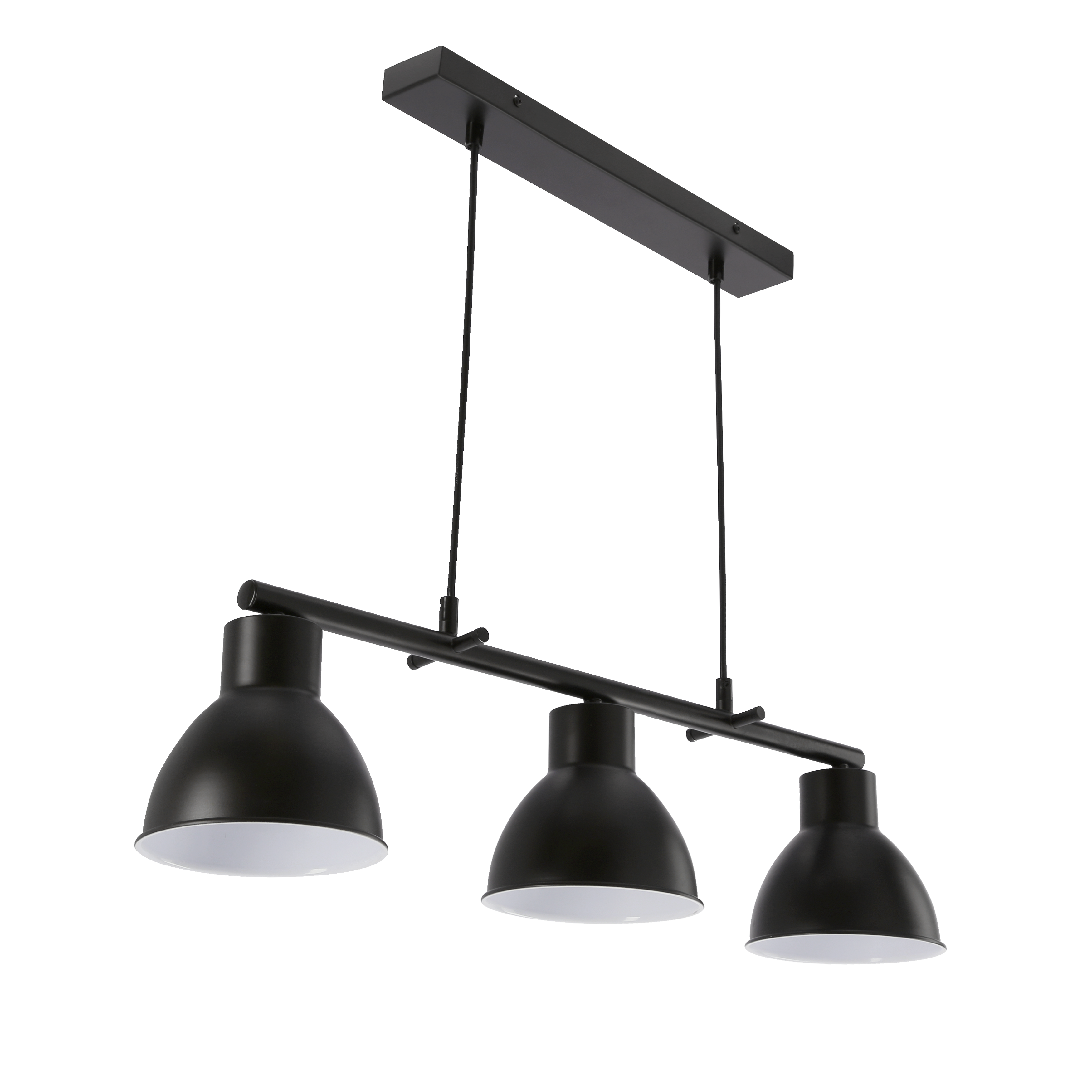 Lampa wisząca Inezz 3xE27 czarna Candellux