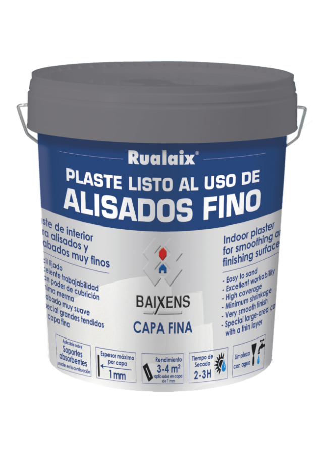 MASILLA EN PASTA CAPA FINA 20KG ALISADOS FINOS