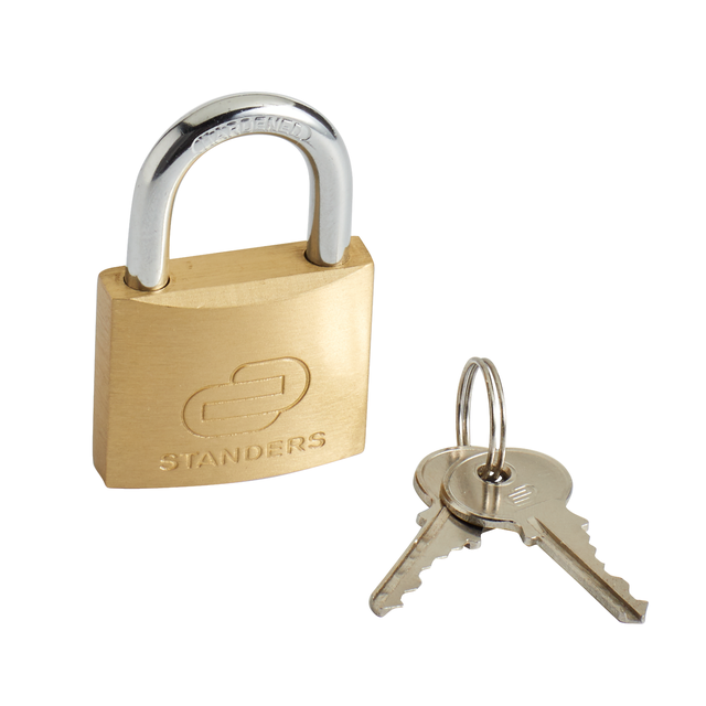 Cadenas avec clé STANDERS laiton, l.40 mm