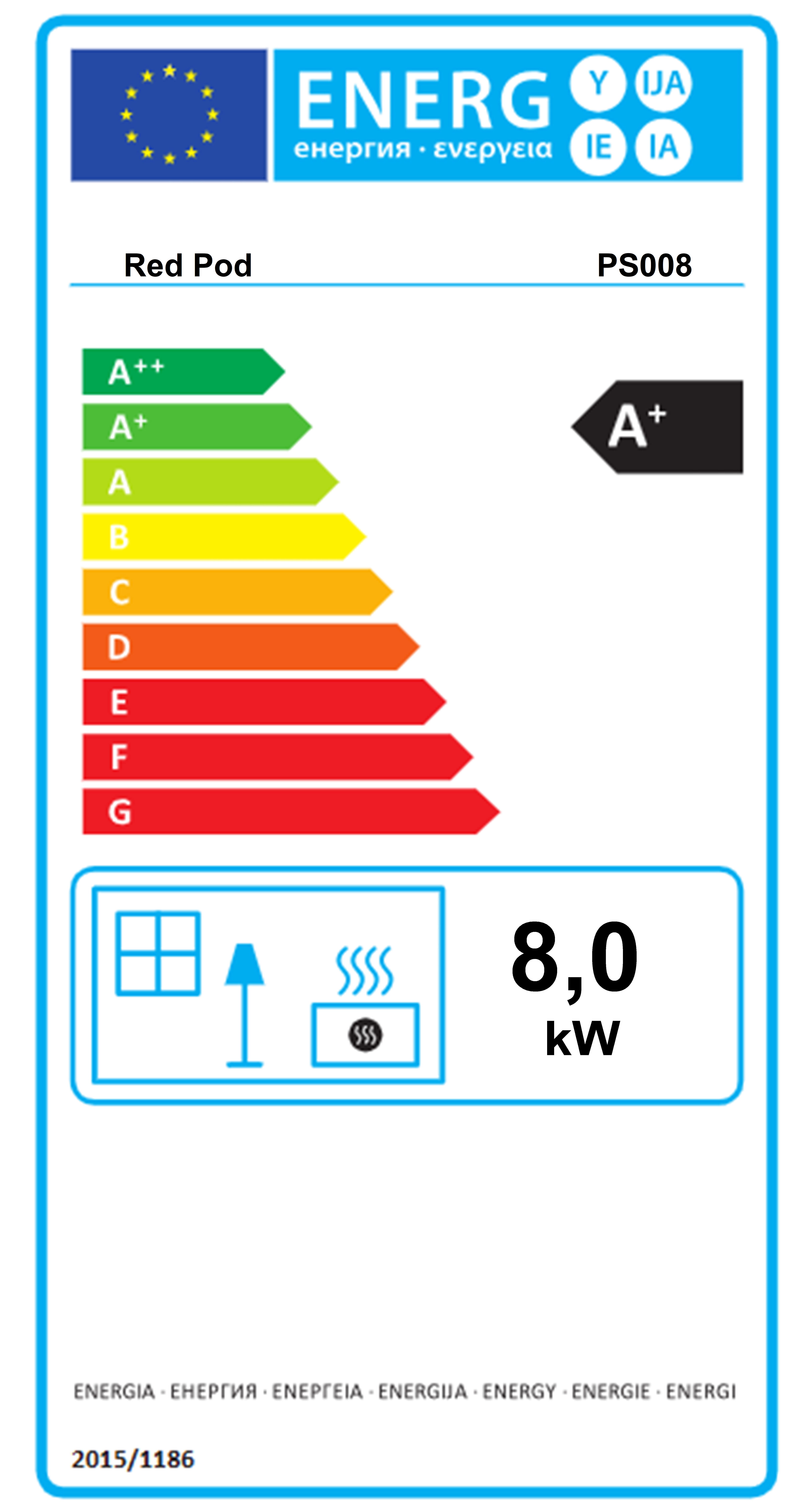 ESTUFA DE PELLET AGATHA 8KW NEGRO - 3