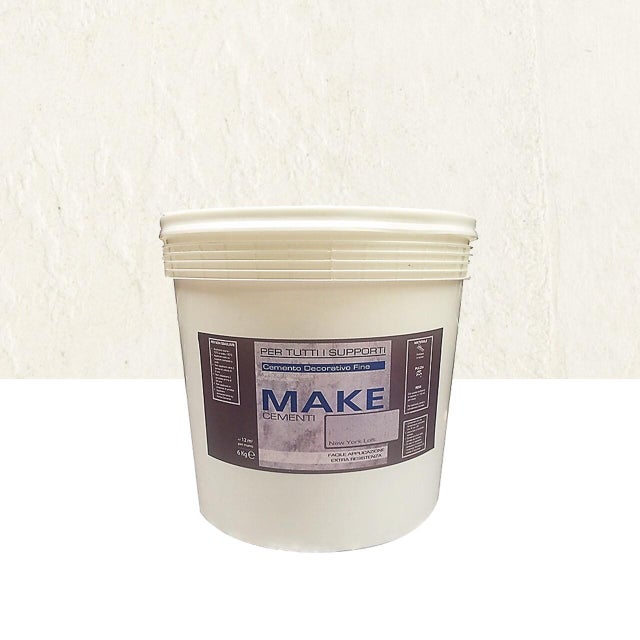 Pittura decorativa effetto cemento titanium 6 kg