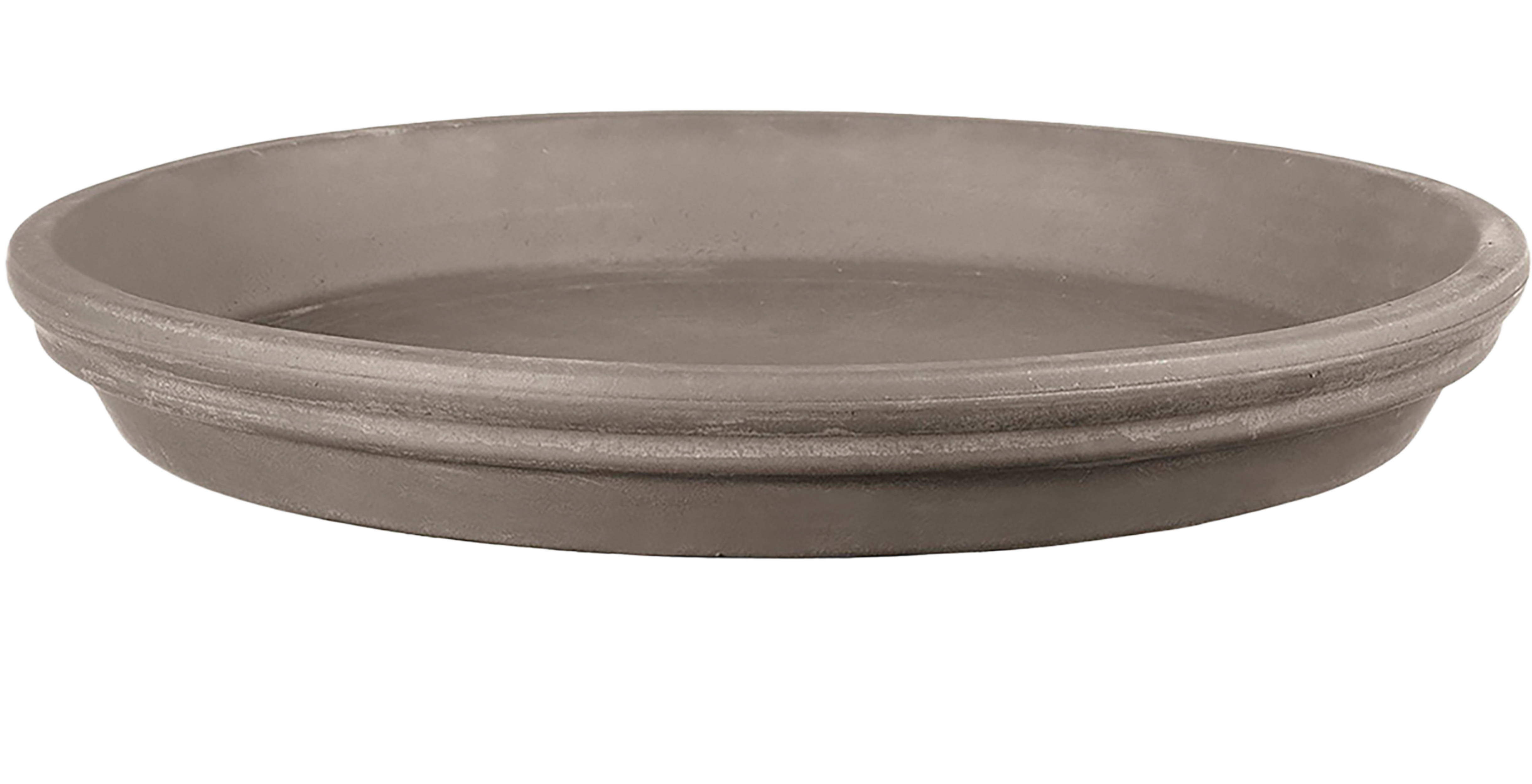 Podstawka pod doniczkę 27 cm terakota szara Deroma