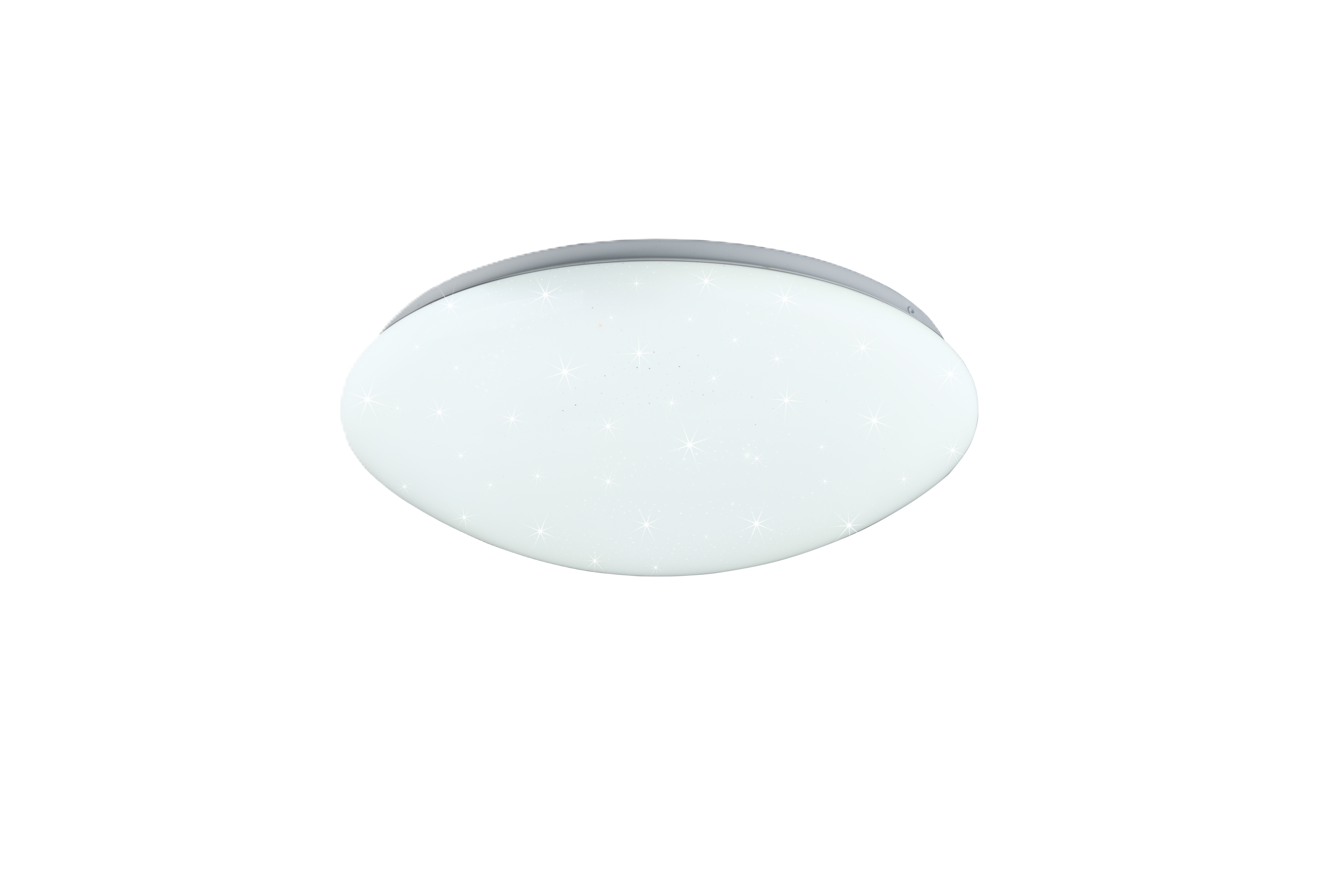 Plafon LED Lukida z pilotem 2000 lm 18 W barwa ciepła, neutralna, zimna 38.5 cm biały IP20 Trio Lighting Inter - 5