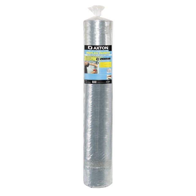 Isolante termoriflettente AXTON Reflex parete L 1.65 x L 6.25 m, Sp 3.5 mm