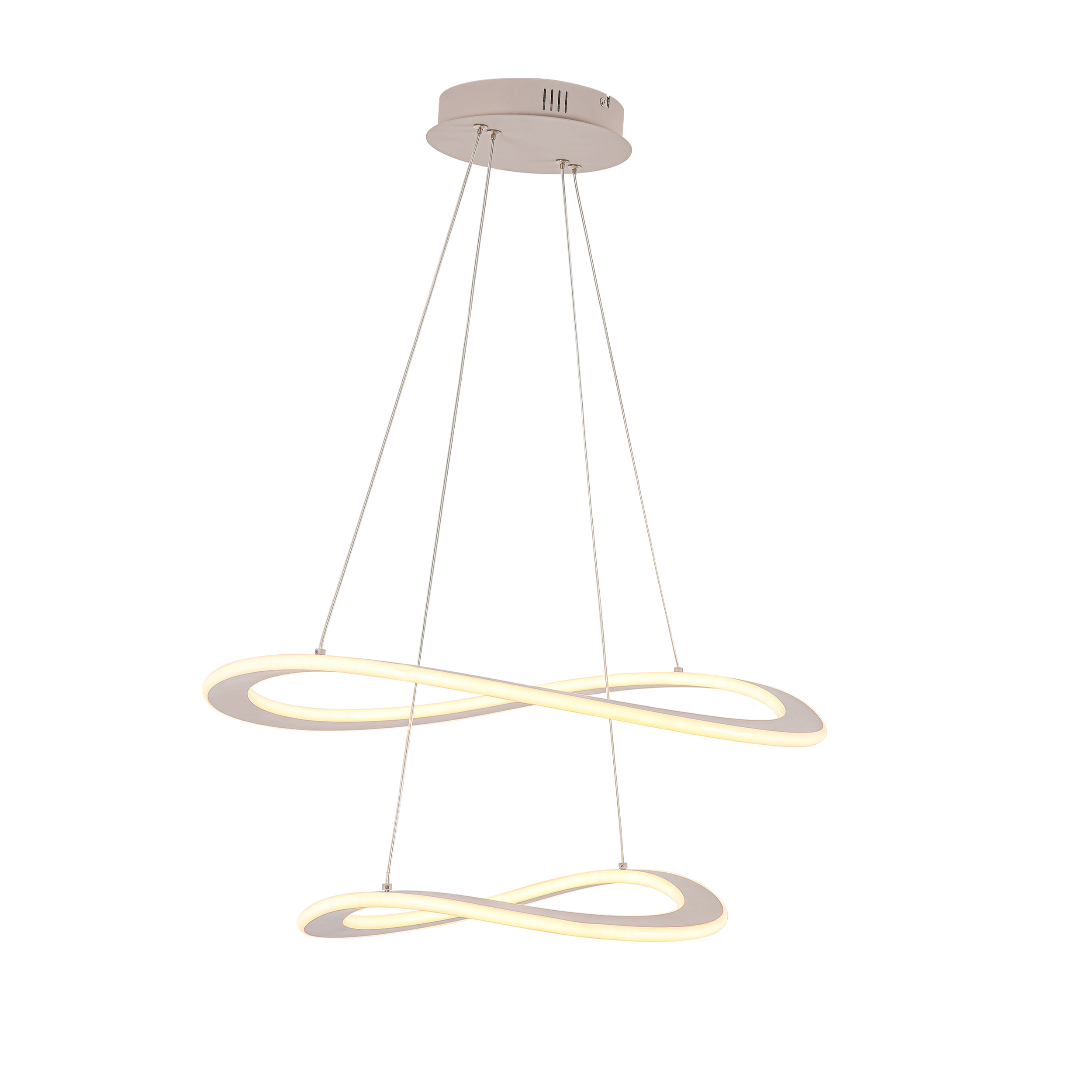 Lampa wisząca Cashmere LED 10300 lm 75 W neutralna barwa kaszmirowa Goldlux