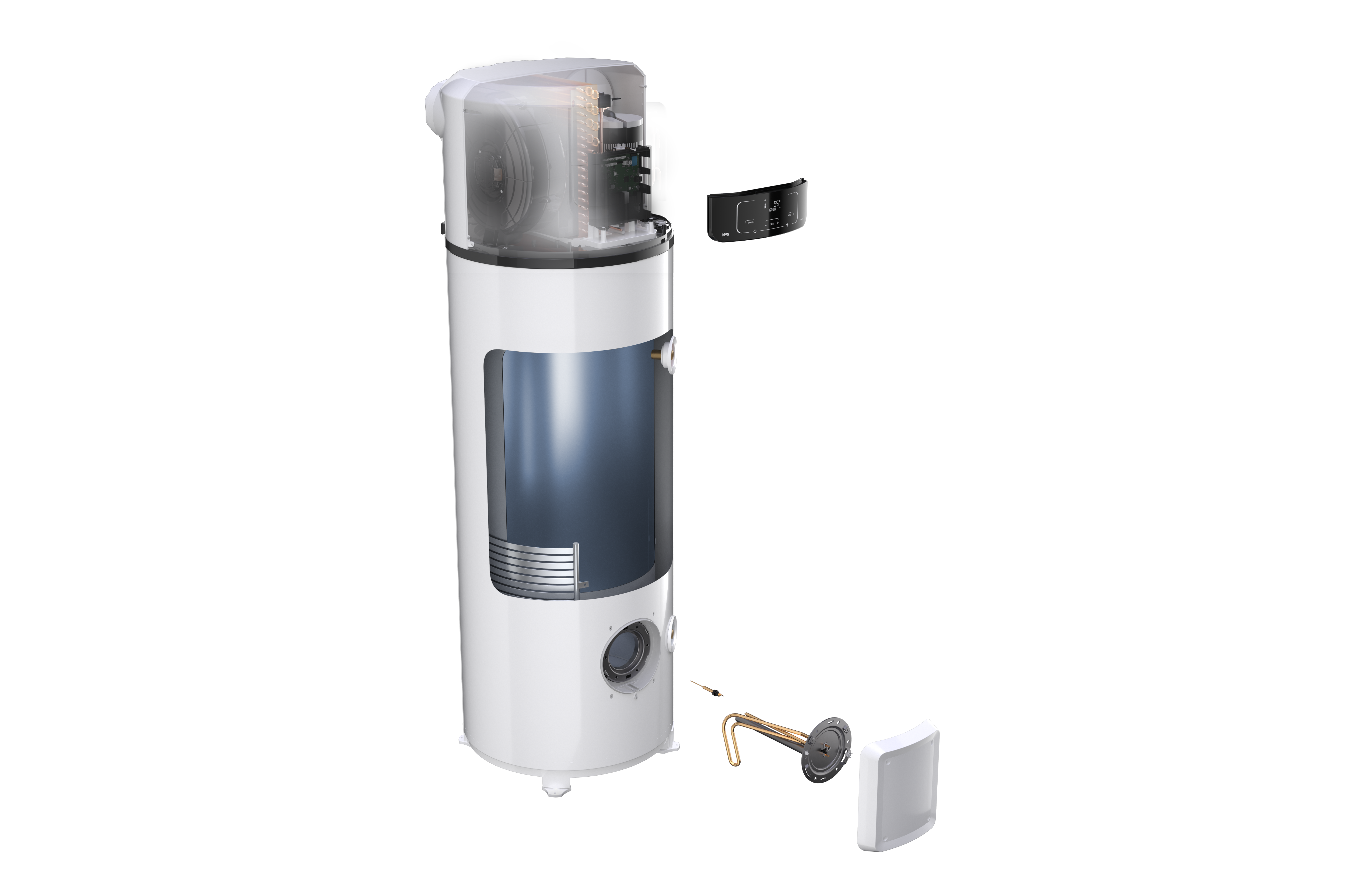 Bomba calor AQS ARISTON Nuos Plus G+ S2 250 litros FS - 2