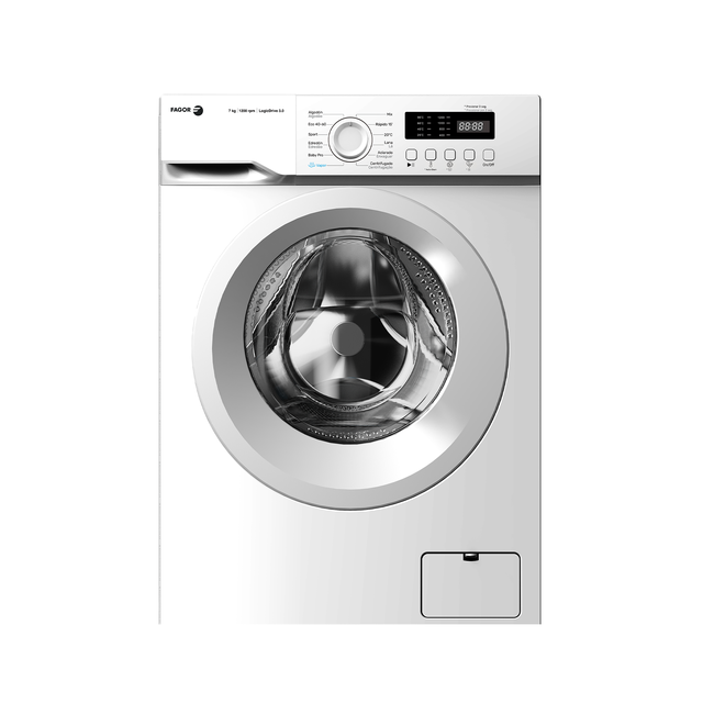 Lavadora FAGOR 3FE-7712 carga frontal 7 Kg 1200 rpm 12 programas clase A blanco