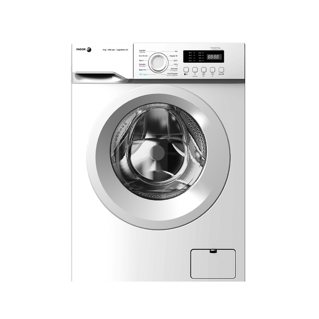 Lavadora FAGOR 3FE-8712 carga frontal 8 Kg 1200 rpm 12 programas clase A blanco