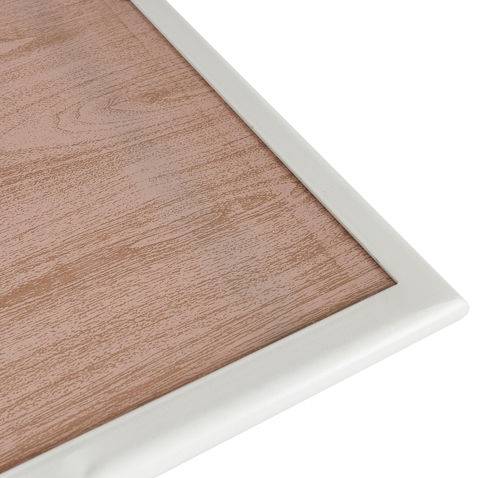 mesa de picnic de acero inoxidable barcelona marron de 70x110x71 cm