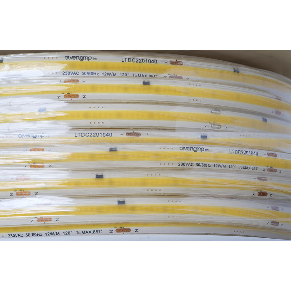 Tira LED por metro 220-240V COB ALVERLAMP IP65 apto para exteriores 1152 lm luz blanco neutro 4000K corte c/10cm - 3