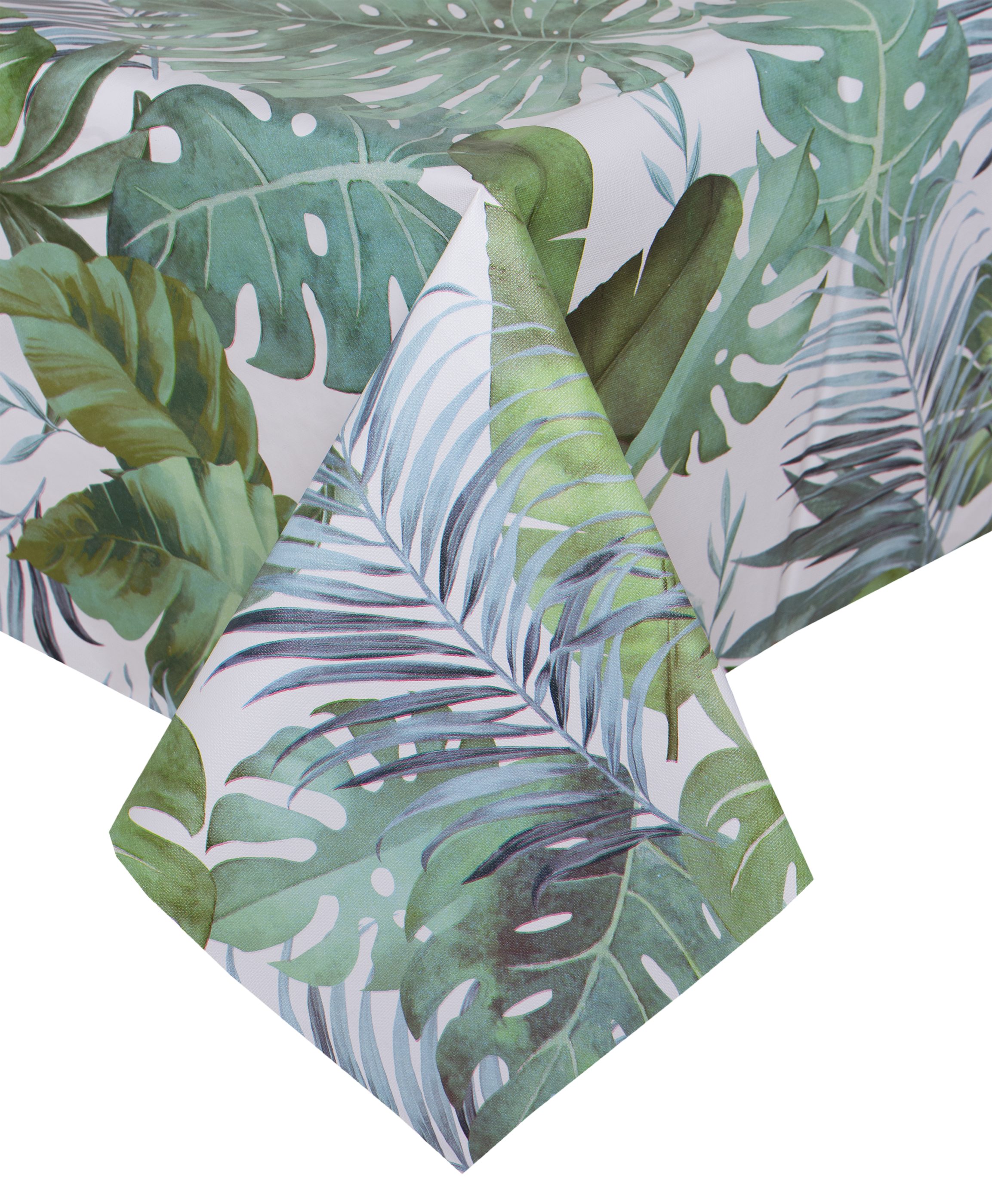 Obrus ceratowy Eze 120 x 140 cm PVC zielone liście monstera