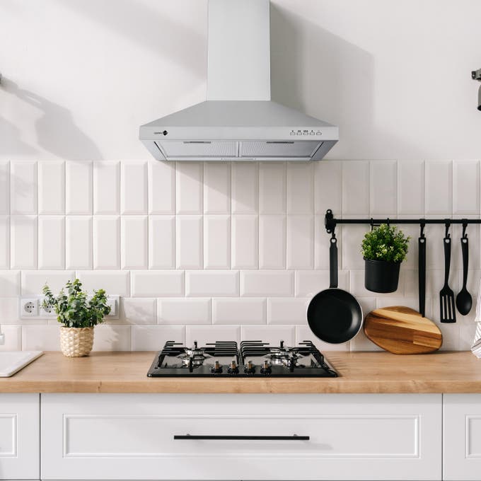 campana decorativa blanca