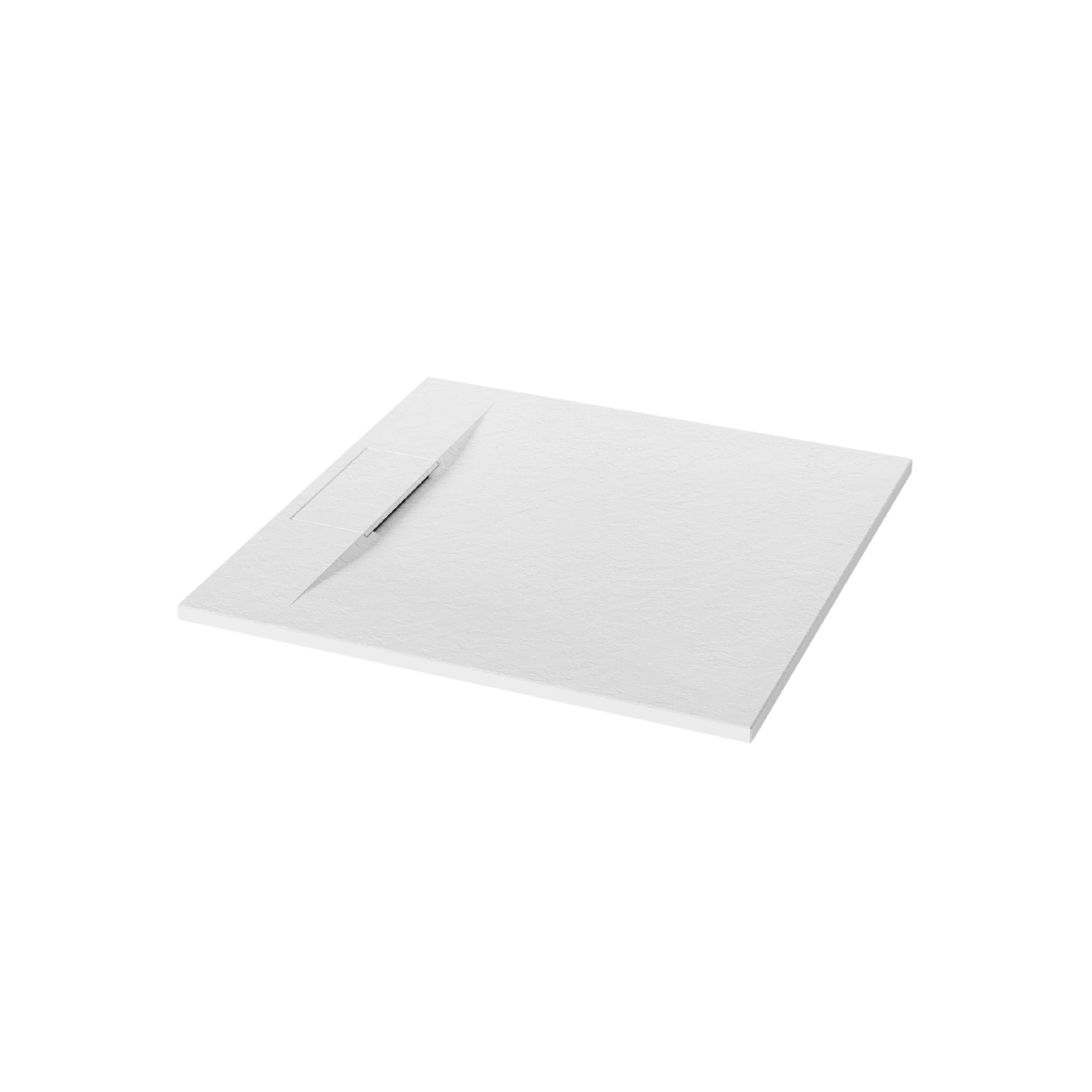 Brodzik do kabiny prysznicowej kwadratowy Alvero 80x80 cm biały Invena