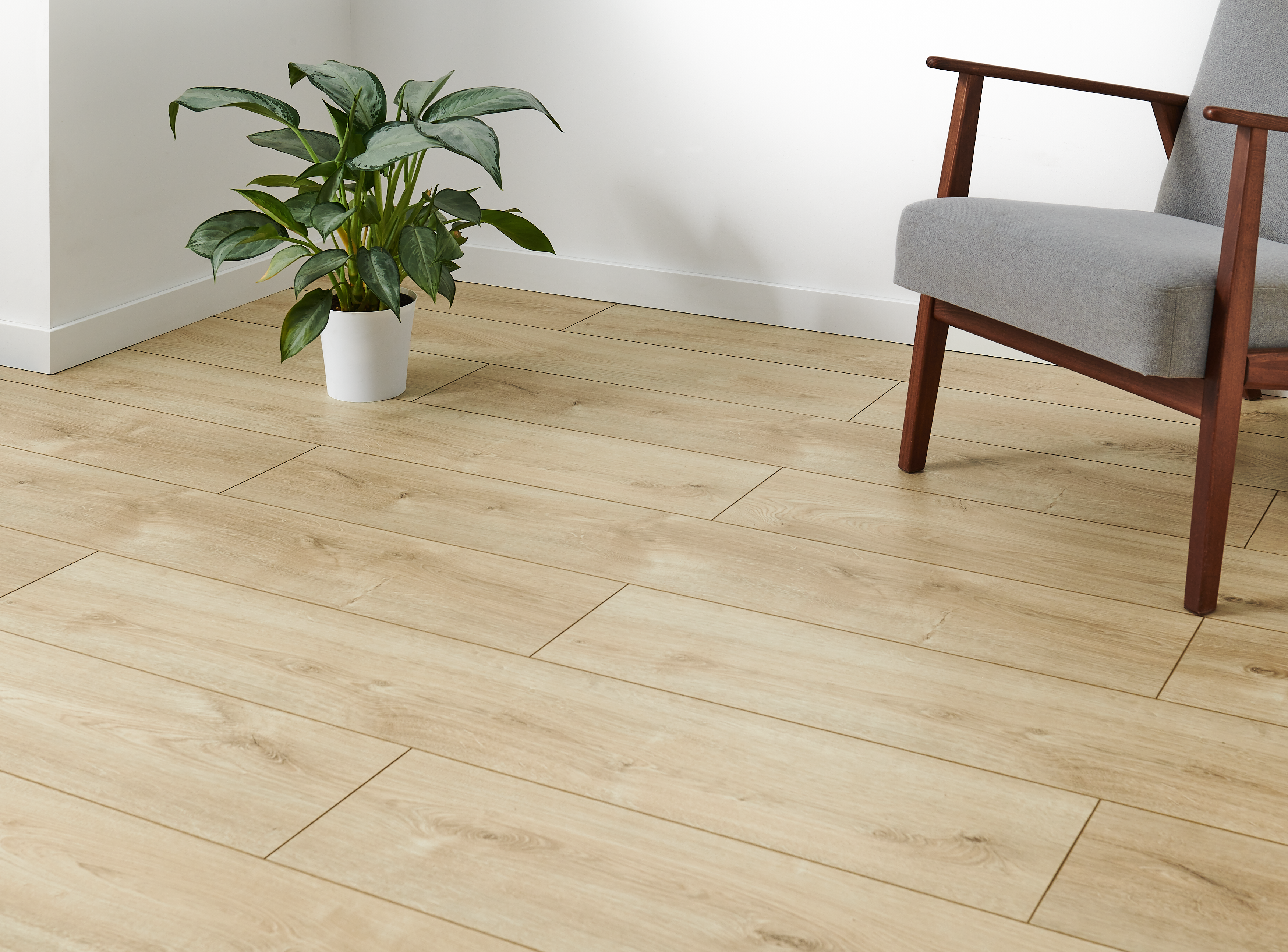Panele podłogowe laminowane wodoodporne AC5 8 mm Artens Colombo XL naturalne drewno - 2