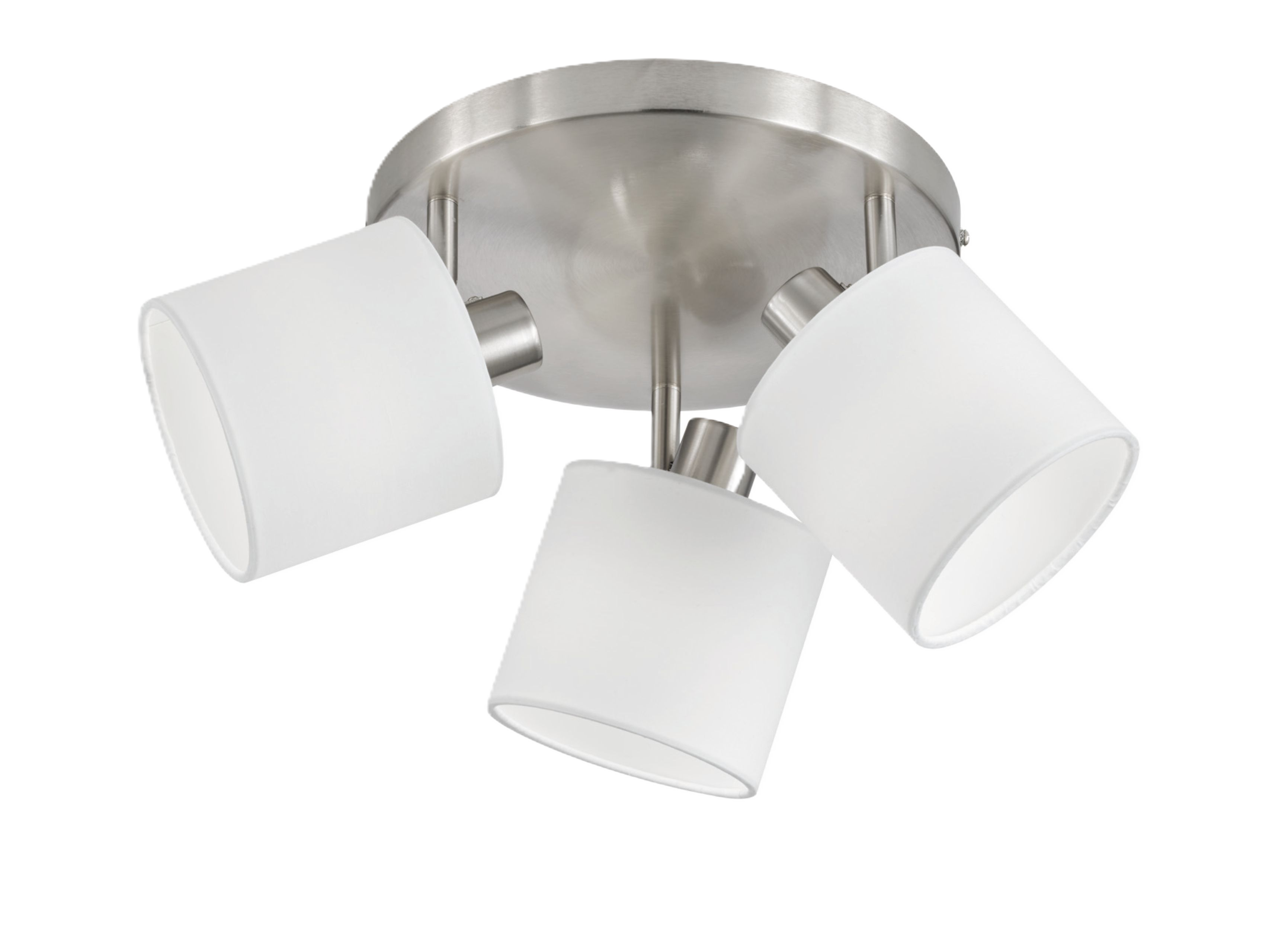 Plafon z reflektorami Tommy 3xE14 nikiel Trio Lighting Inter