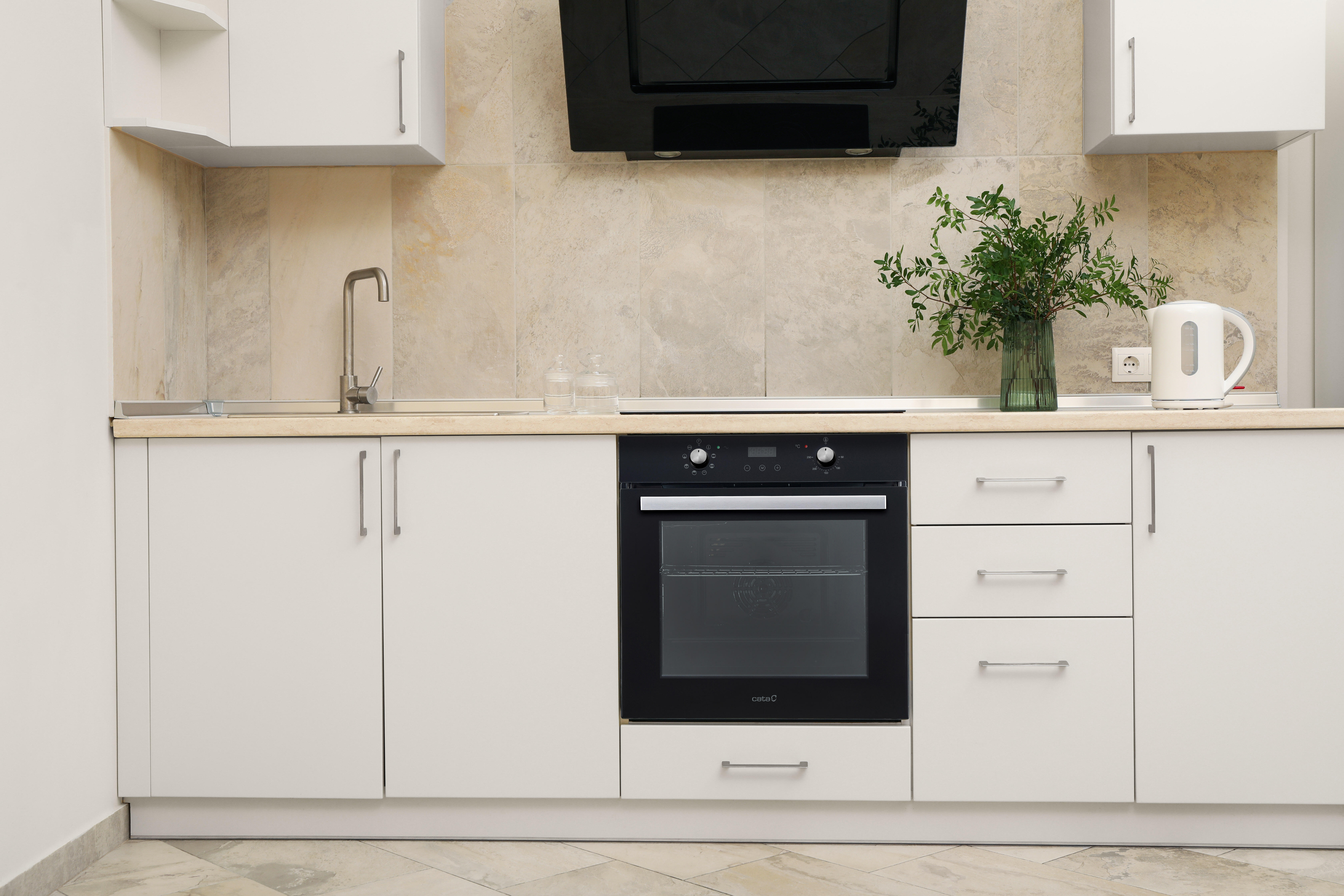 Forno de encastrar multifunções 59.5 x 54.7 x  59.5 cm preto Cata MDHS 706 - 3