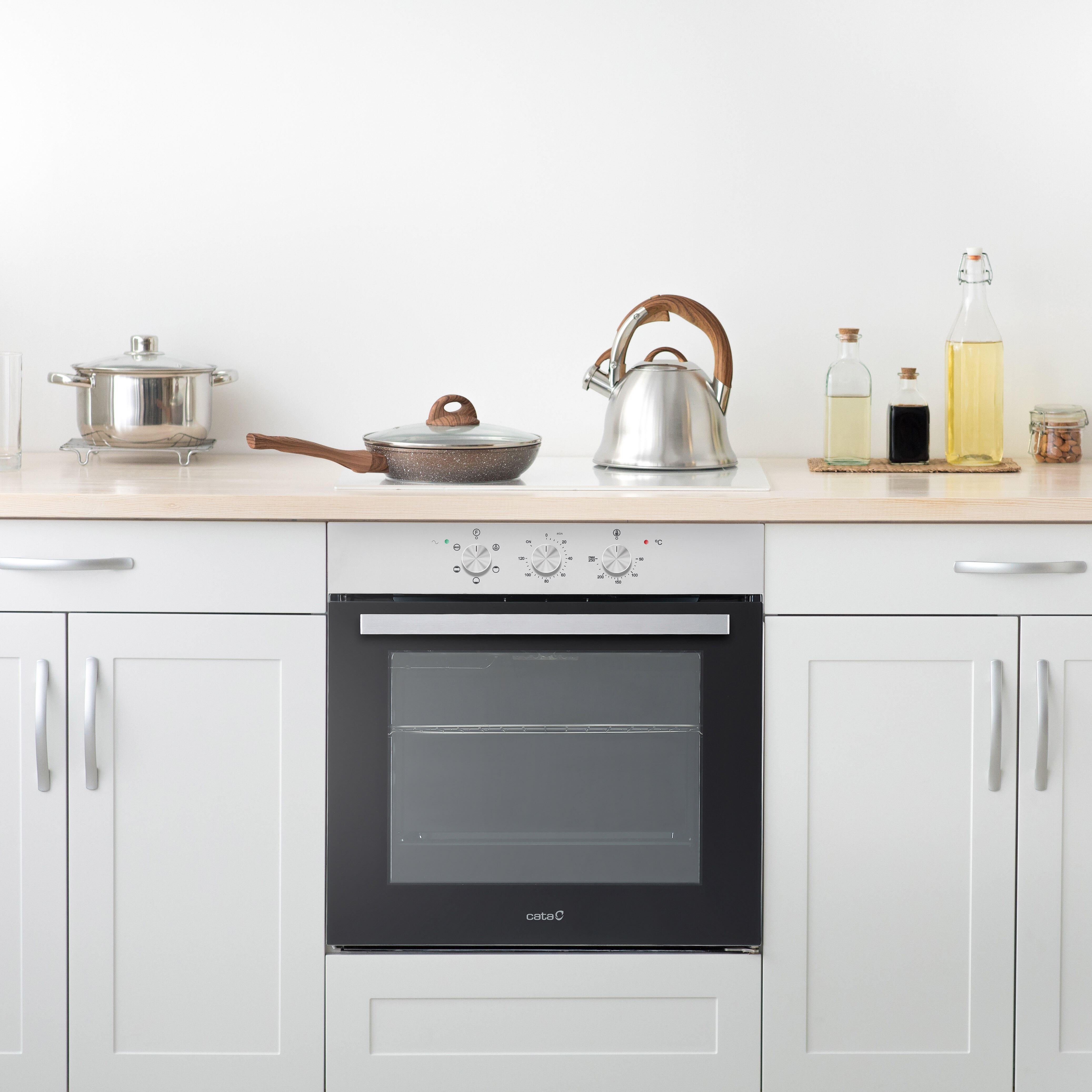 Forno de encastrar convencional 59.5 x 54.7 x  59.5 cm preto Cata SHE 7200 X VR02 - 6