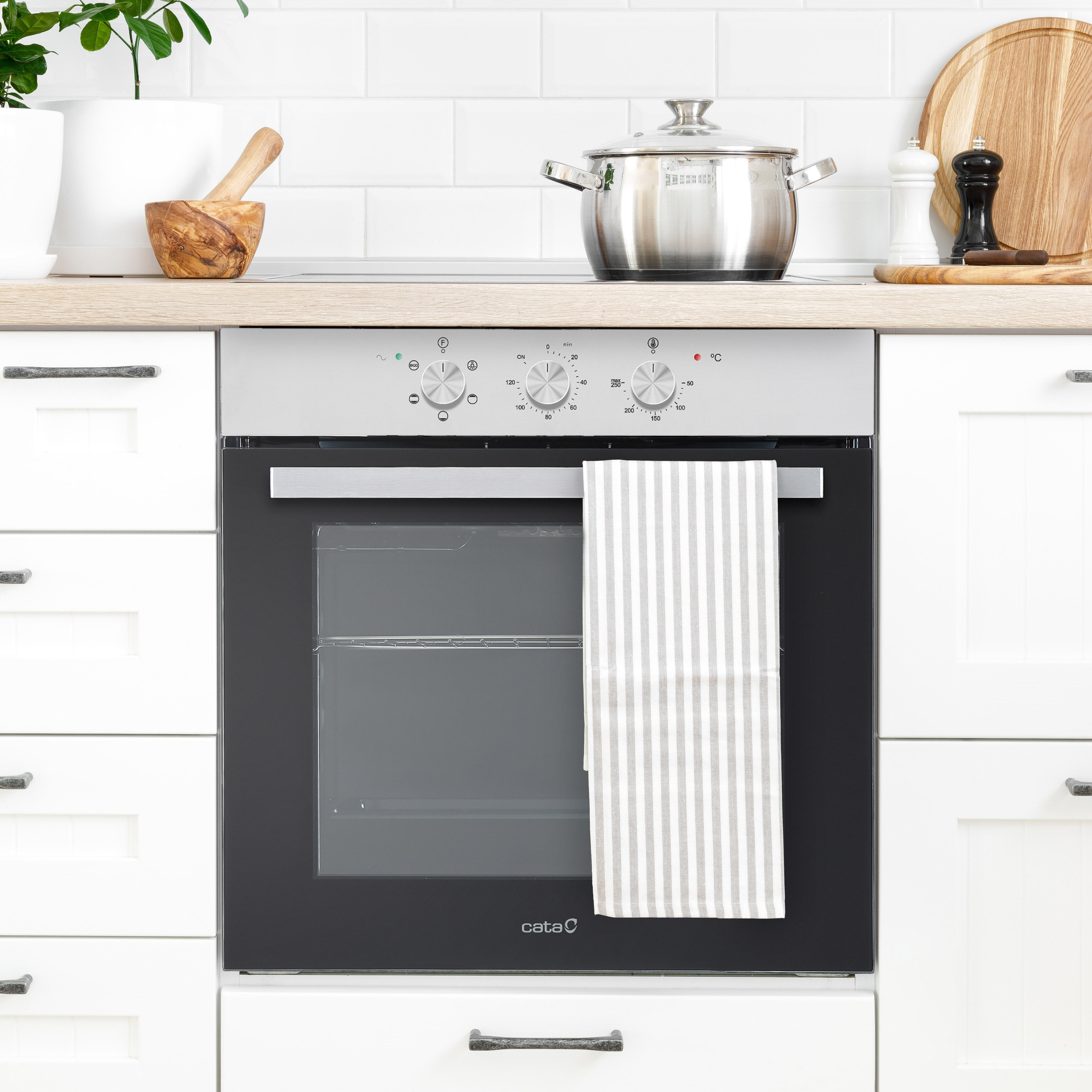 Forno de encastrar convencional 59.5 x 54.7 x  59.5 cm preto Cata SHE 7200 X VR02 - 3