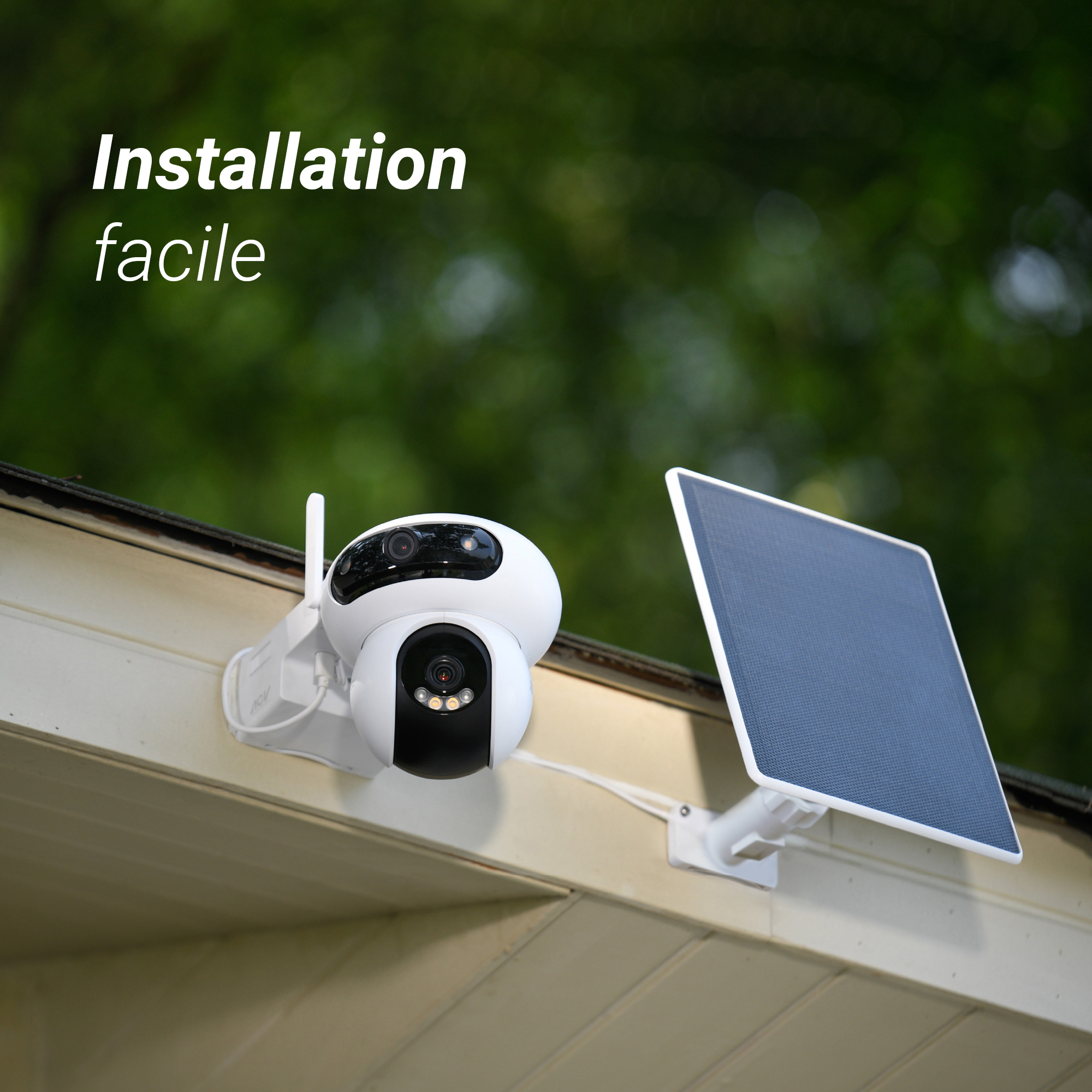 Panneau solaire 8W pour caméras Ezviz sur batterie avec port USB-C - 7