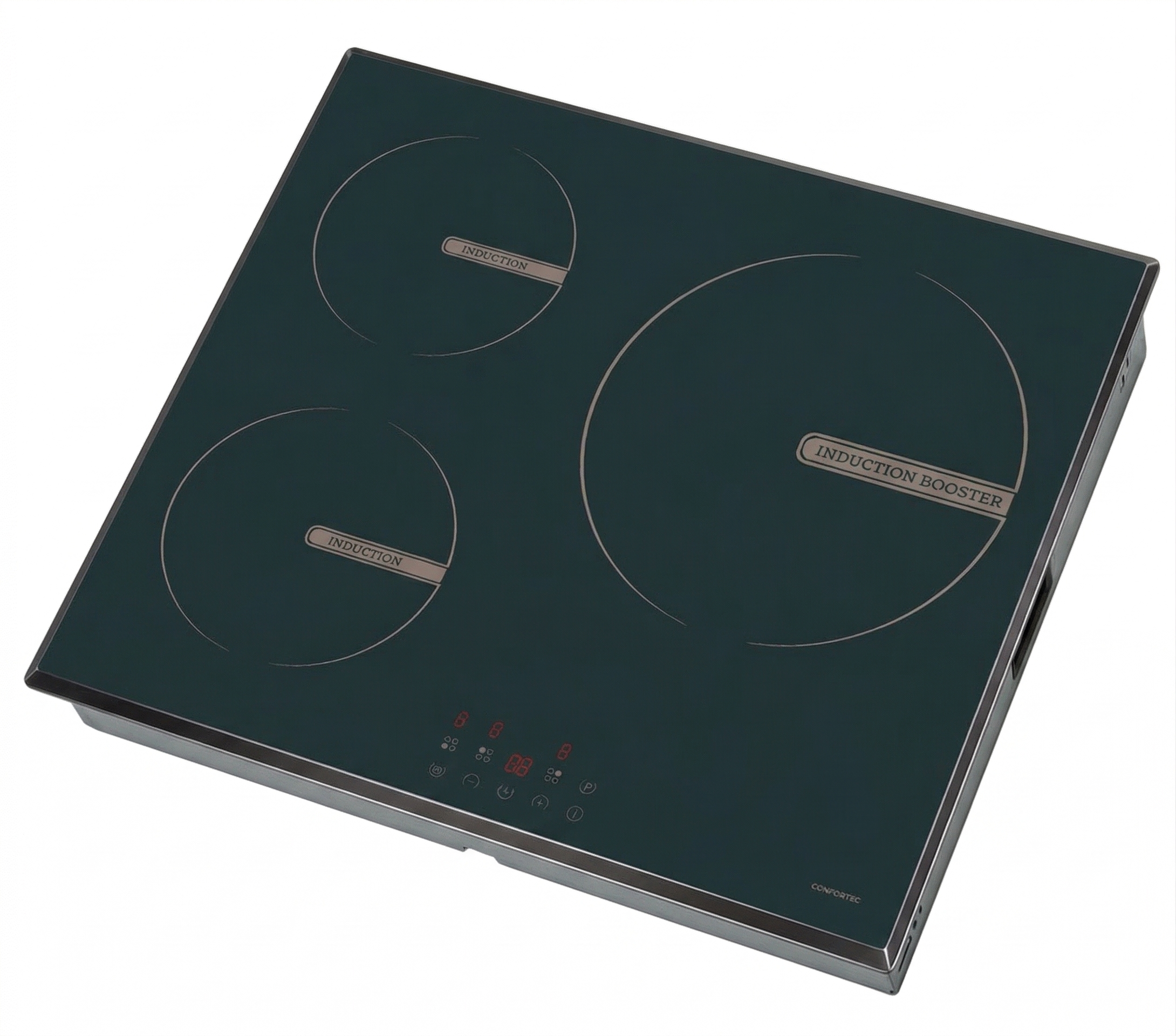 PLACA INDUCCION 3 ZONAS CONFORTEC CFH6233IND - 2