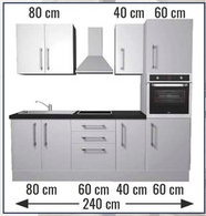 Medidas muebles de cocina obramat