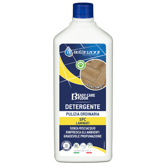 Detergente B-EASY CARE FLOOR BELLINZONI, per laminato, SPC, 1 L