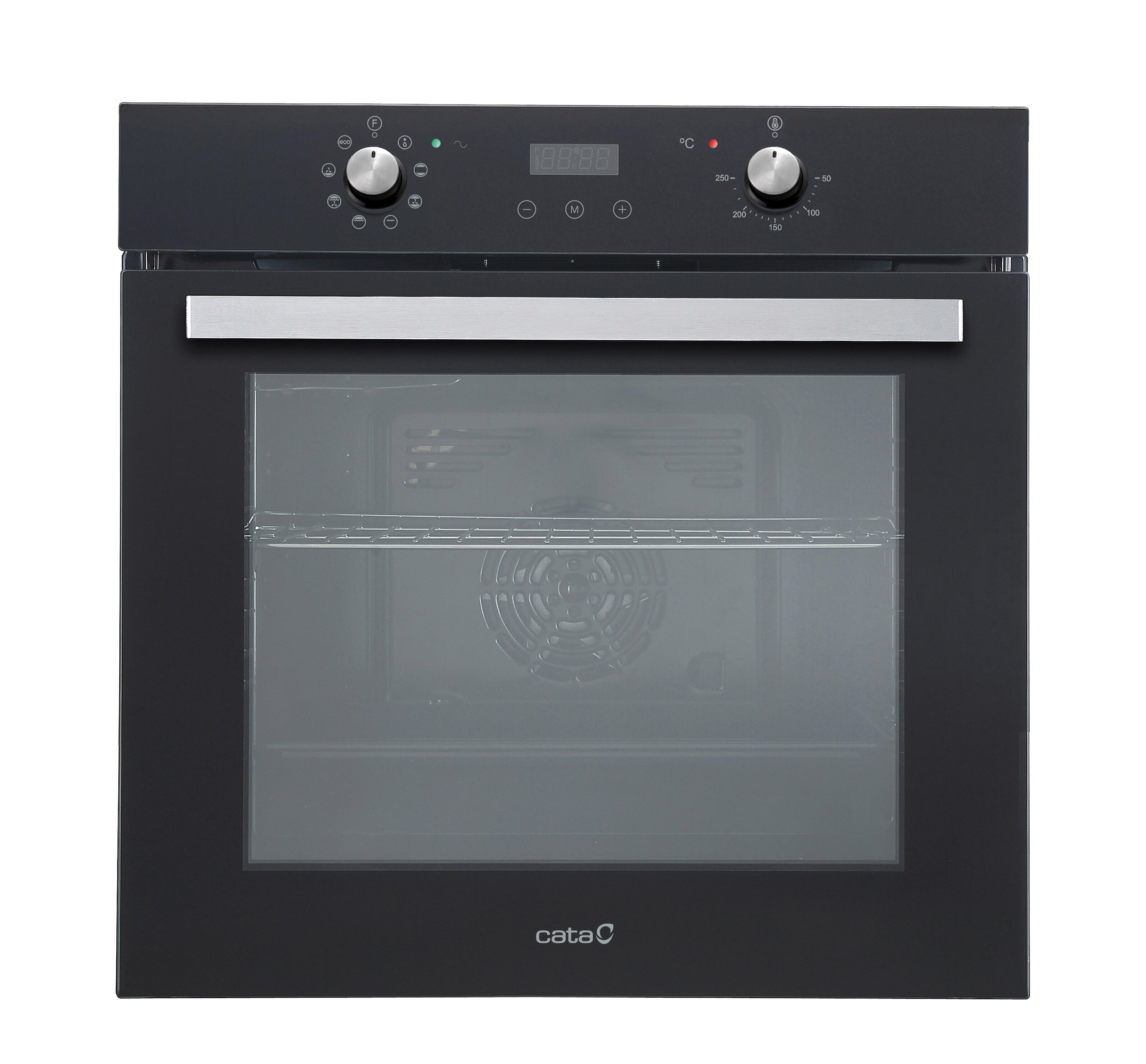 Forno de encastrar multifunções 59.5 x 54.7 x  59.5 cm preto Cata MDHS 706 - 2