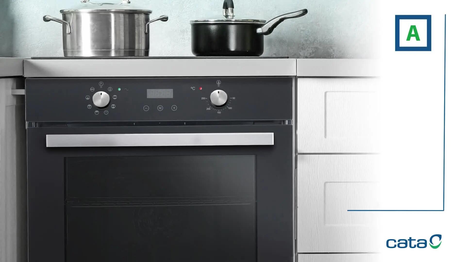 Horno multifunción CATA MHDS 706 BK VR01 72L 3.4kW negro Clase A - 4