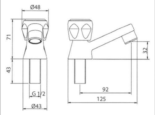Robinet lave-mains - Valencia - 3