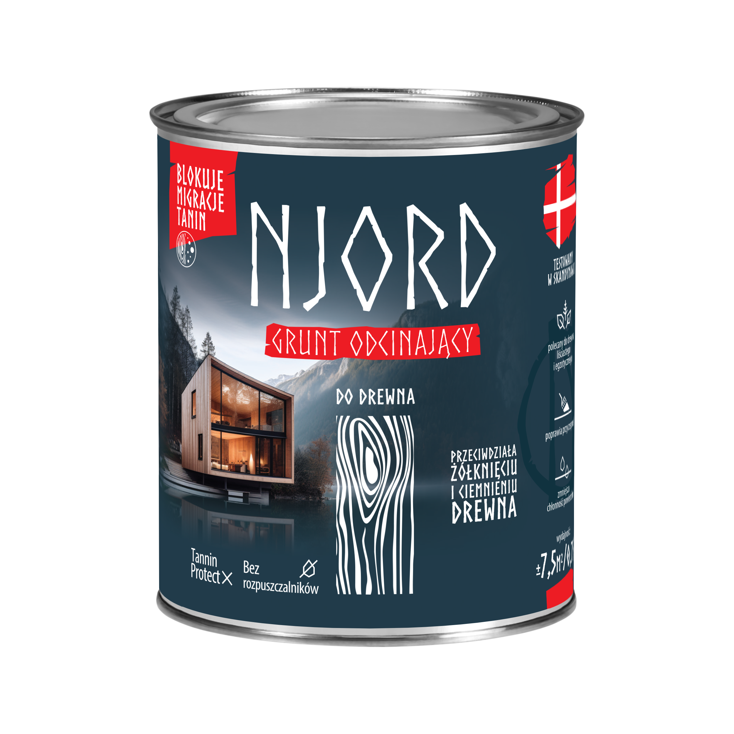 Grunt odcinający do drewna Njord 0.75l