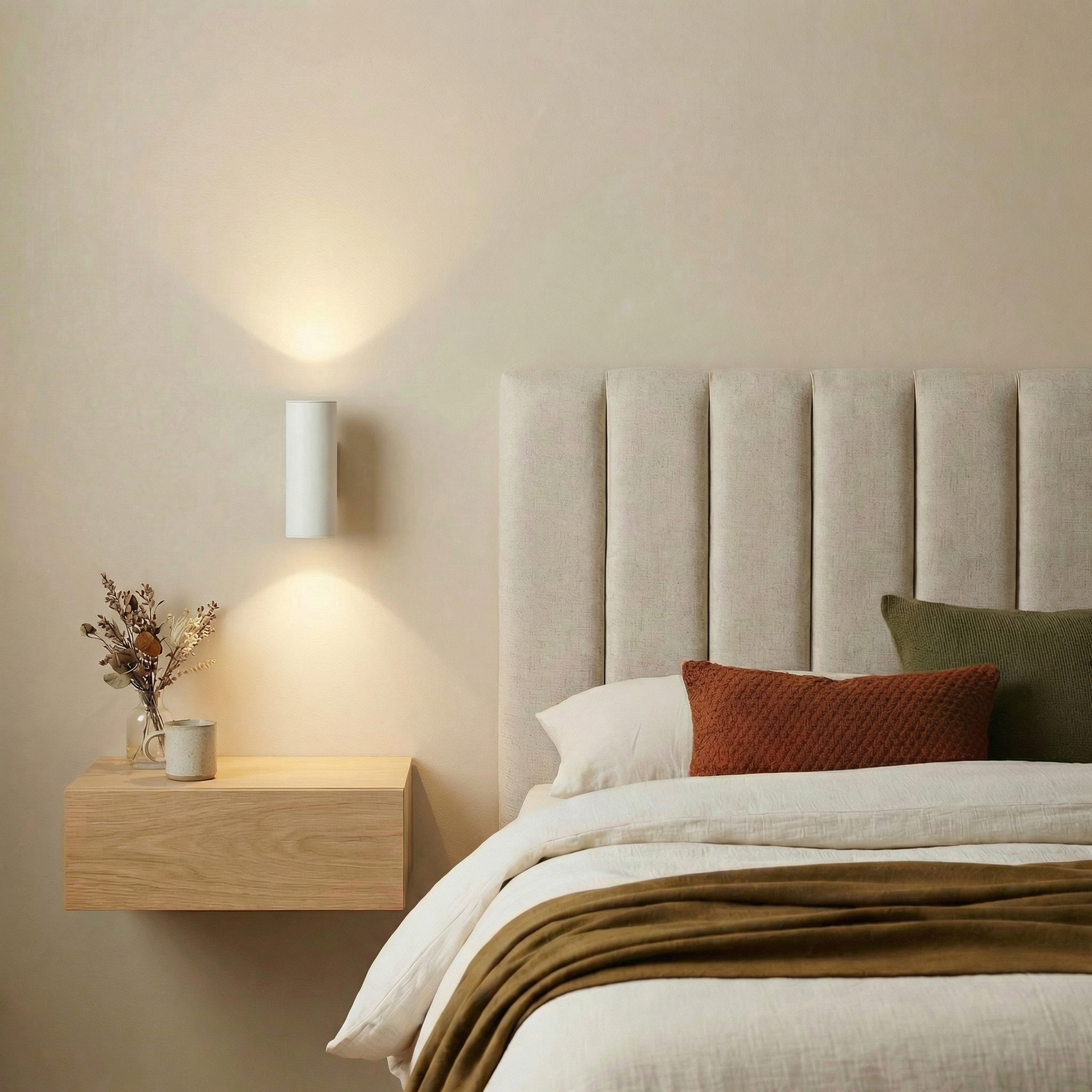 APLIQUE DE PARED INTERIOR DE SUPERFICIE GU10 16CM BLANCO - 3