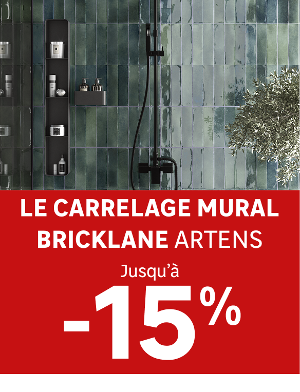 Jusqu'à -15% sur le carrelage mural Bricklane ARTENS