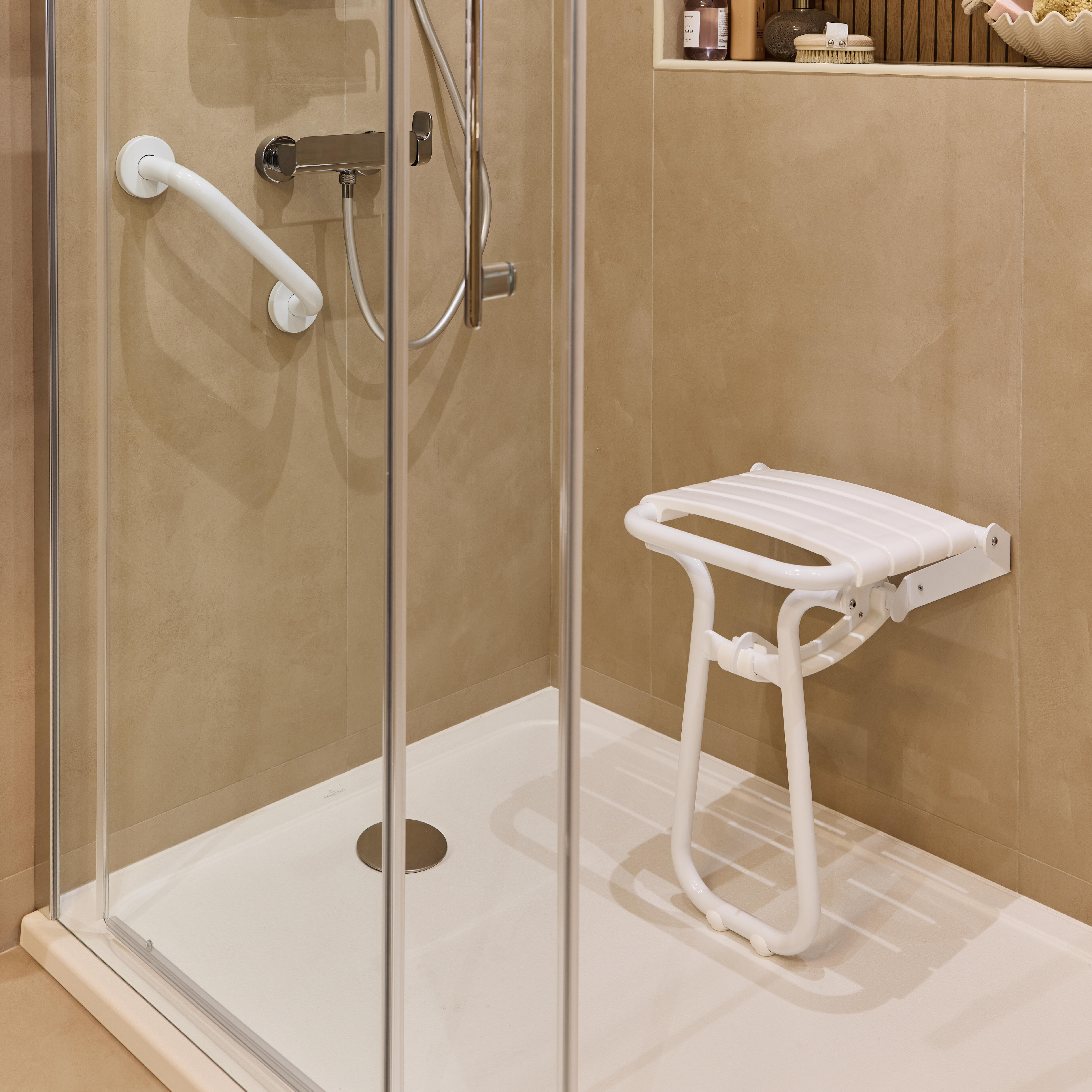 Siège de douche blanc GODONNIER - 6