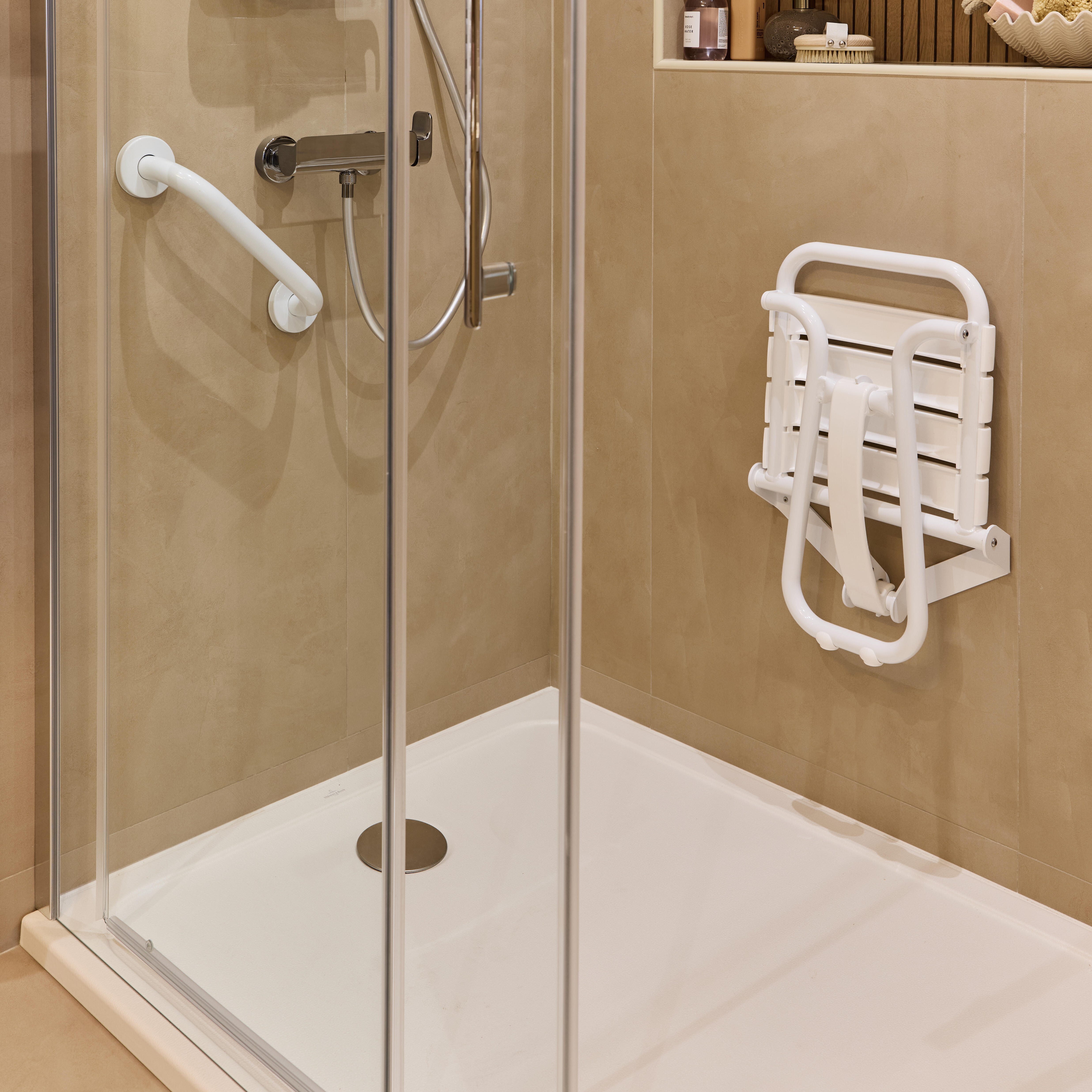 Siège de douche blanc GODONNIER - 5