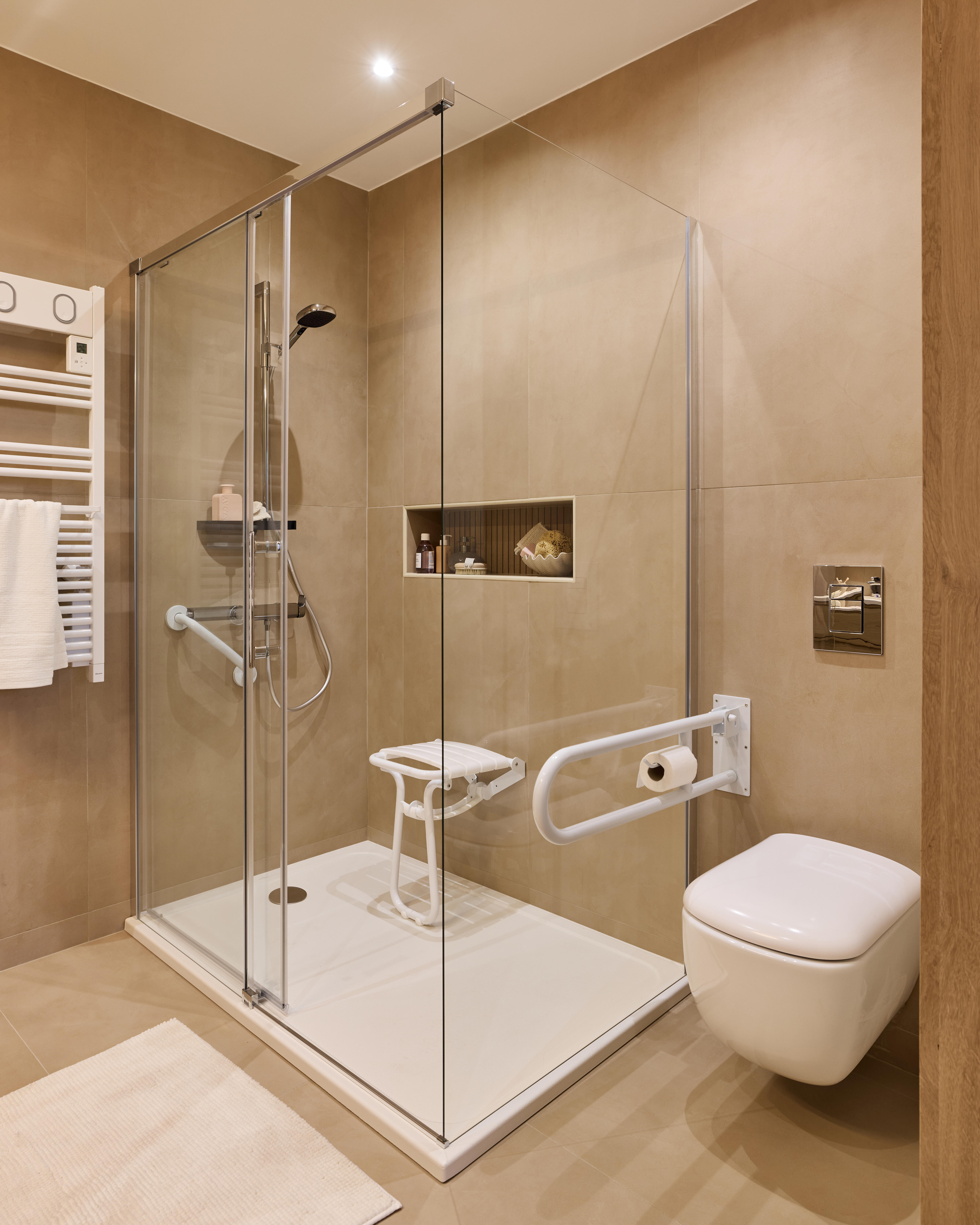 Siège de douche blanc GODONNIER - 3