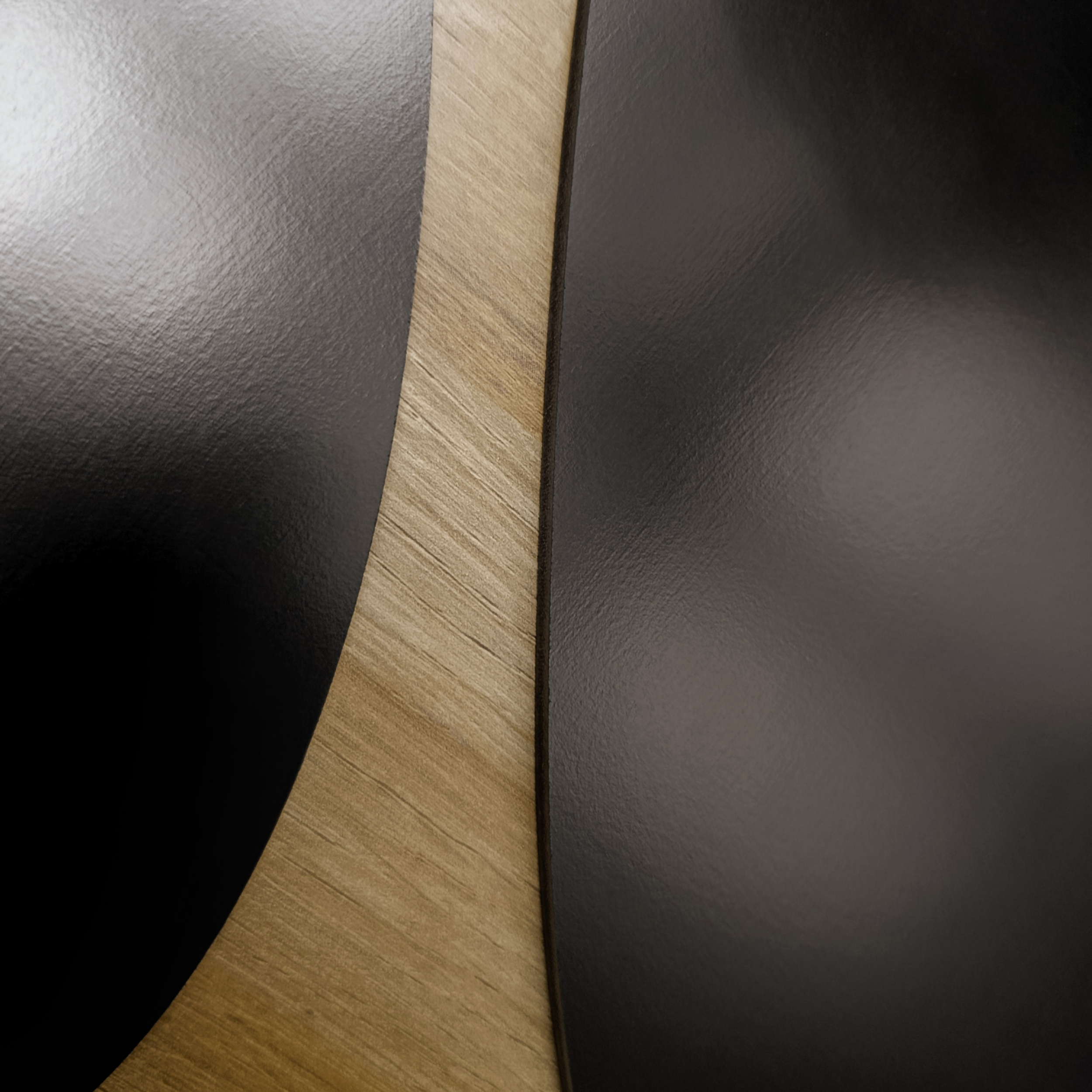 Obraz 3D Wooden Deco 50 x 70 cm abstrakcja MDF dąb czarny - 7