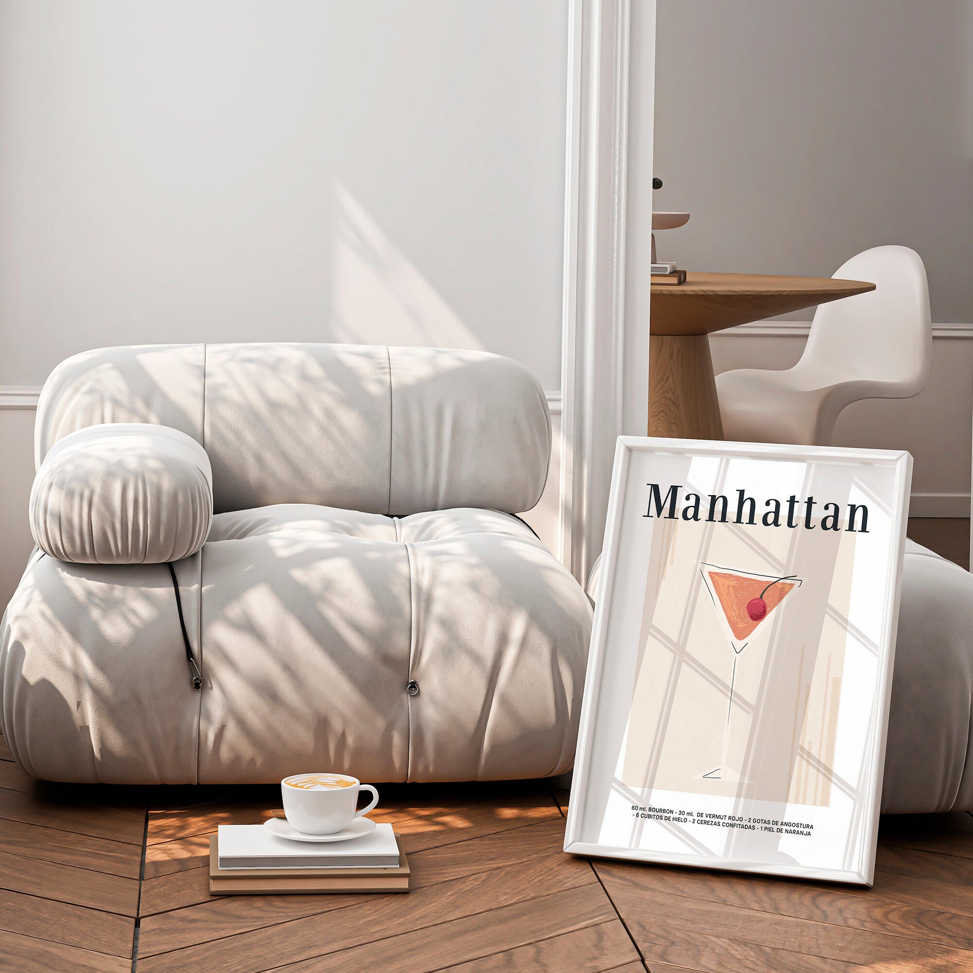 Set 2 imagens Elegant Cocktail 30x40cm - 3